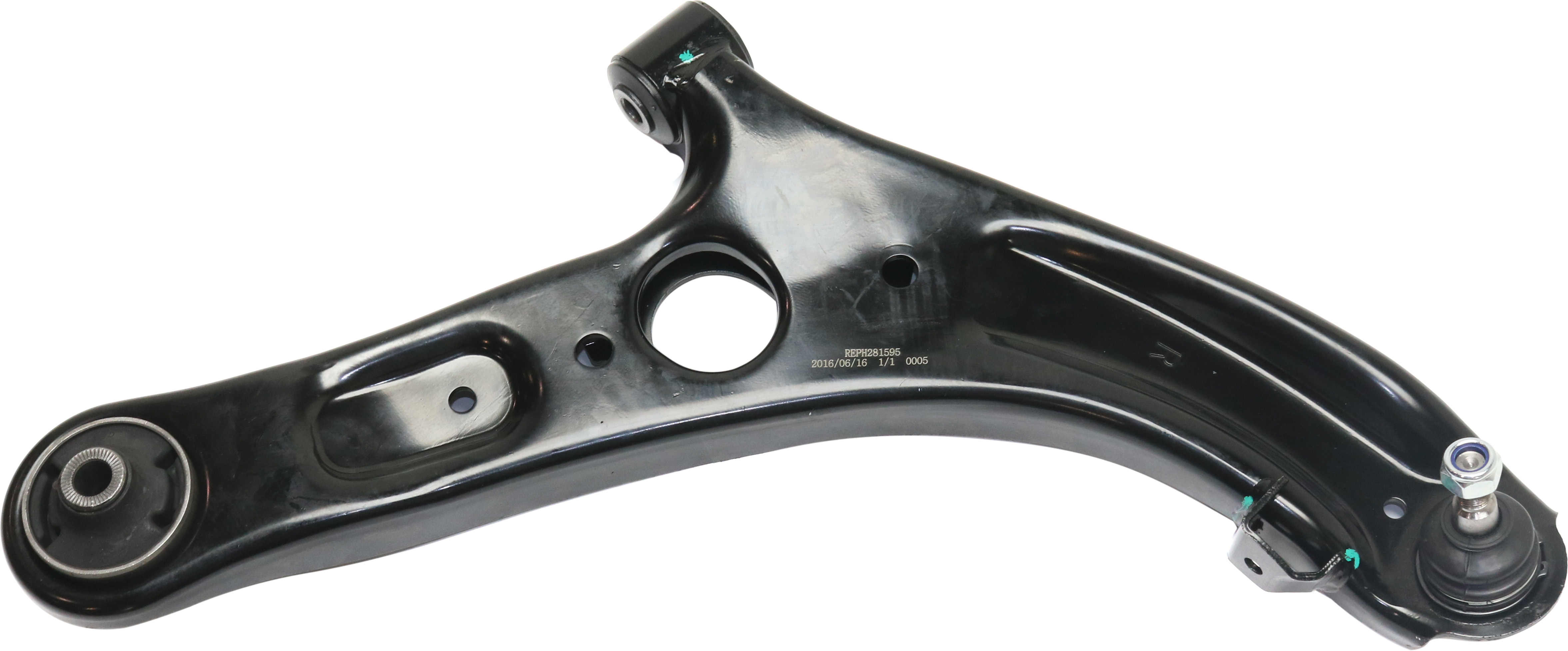 AM ELANTRA 11-16 VELOSTER 12-17 FRONT CONTROL ARM RH Lower w Ball Joint Korea Built Vehicle SKU REPH281595 Partslink HY4511103 OEM 545013X000