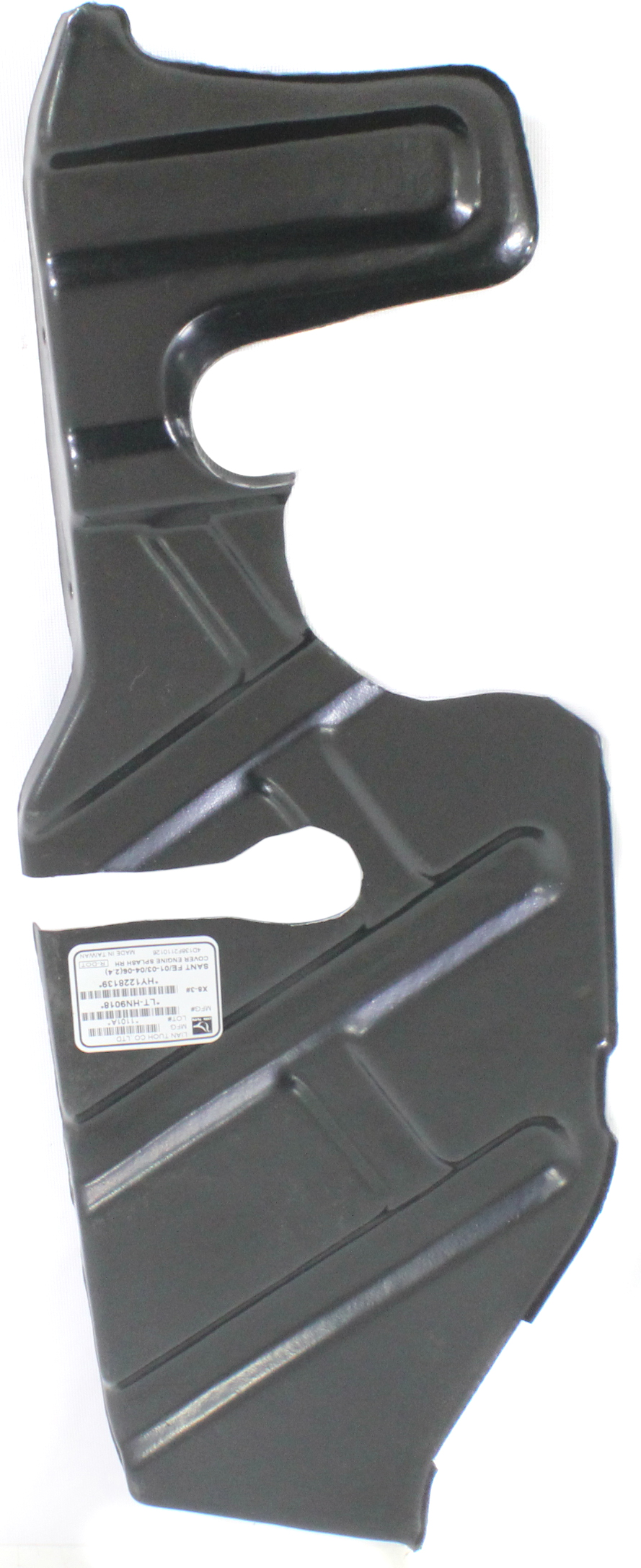 AM SANTA FE 01-03-2.4L 2.7L 04-06 ENGINE SPLASH SPLASH SHIELD Under Cover RH SKU REPH310117 Partslink HY1228139 OEM 2912026101