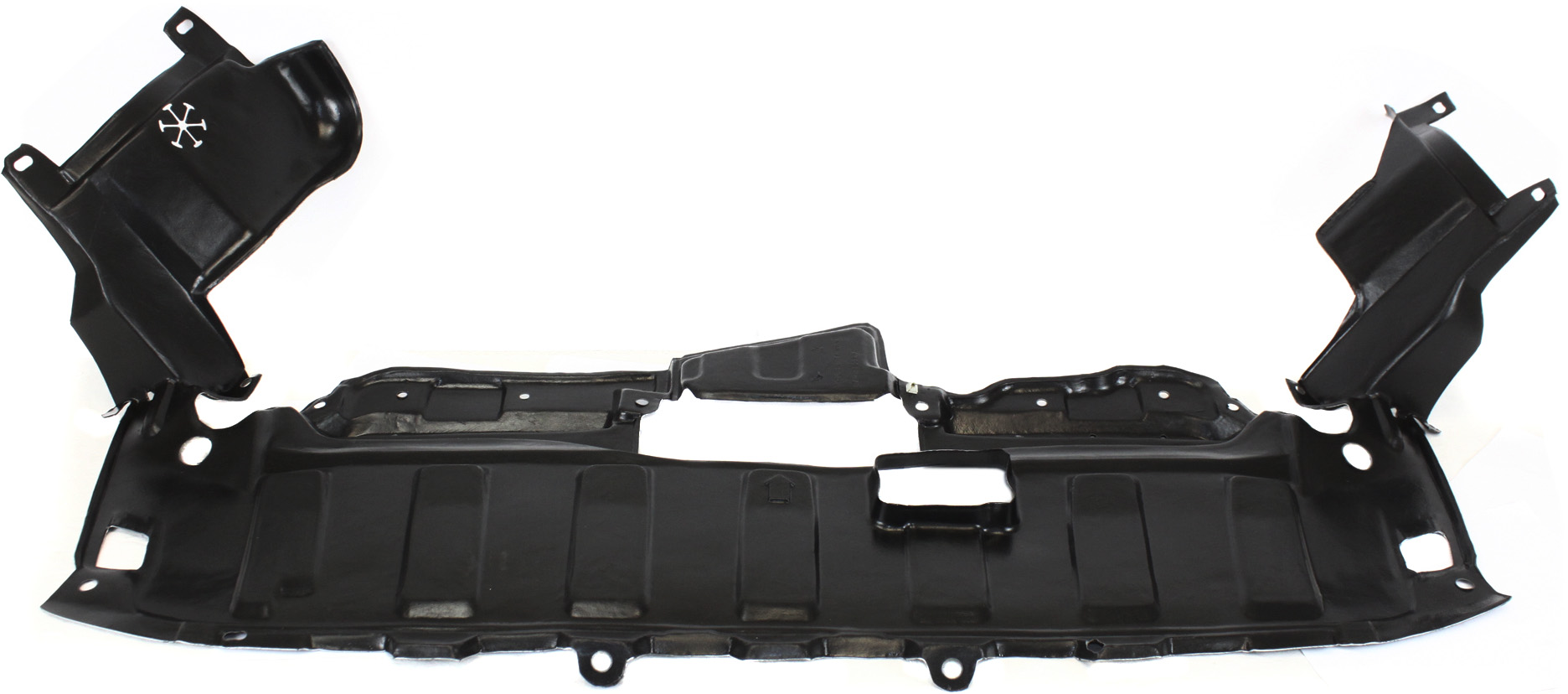 AM CR V 05-06 ENGINE SPLASH SHIELD Under Cover Front w o Clip Japan UK Built SKU REPH310154 Partslink HO1228131 OEM 74111S9A010
