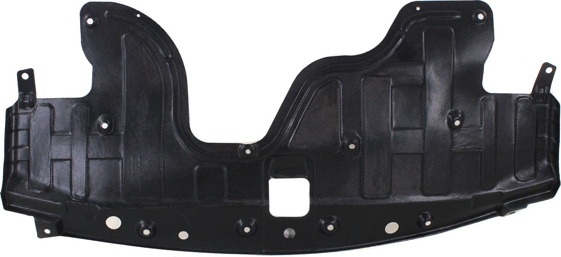 AM SANTA FE 10-12 ENGINE SPLASH SHIELD Under Cover Front SKU REPH310155 Partslink HY1228160 OEM 291100W800