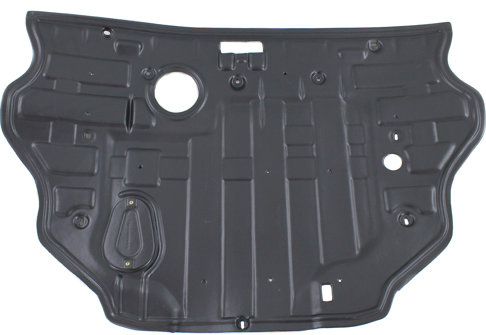 AM SONATA 11-14 ENGINE SPLASH SHIELD Under Cover Rear Exc. SE Hybrid Models 2.4L Eng. w o Sport Suspension SKU REPH310165 Partslink HY1228172 OEM 291303S100