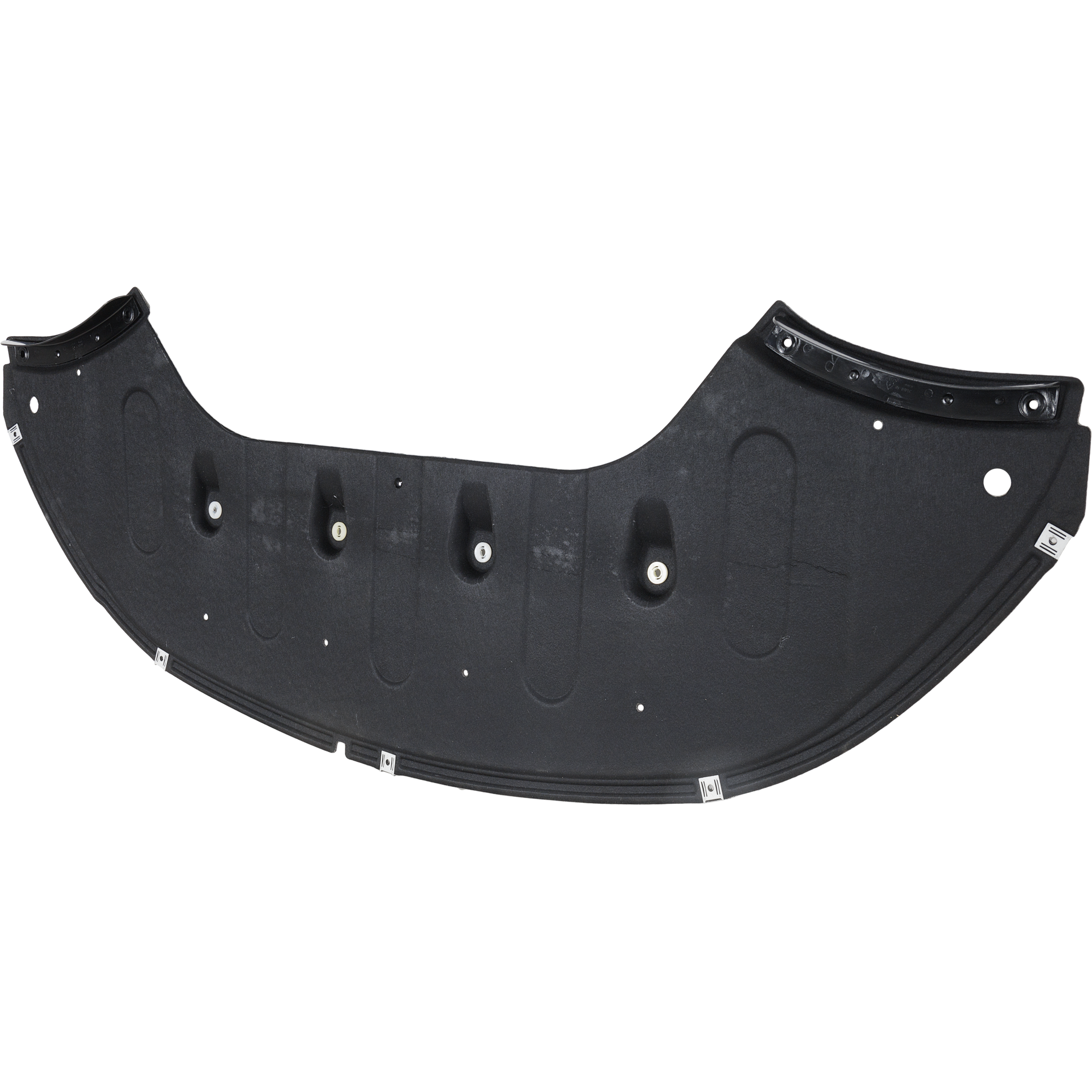 AM SONATA 15-17 ENGINE SPLASH SHIELD Under Cover Front 1.6-2.4L Eng Std Type w Styro Exc. Hybrid Models CAPA SKU REPH310192Q Partslink HY1228184C OEM 29110C2000-29110C2100