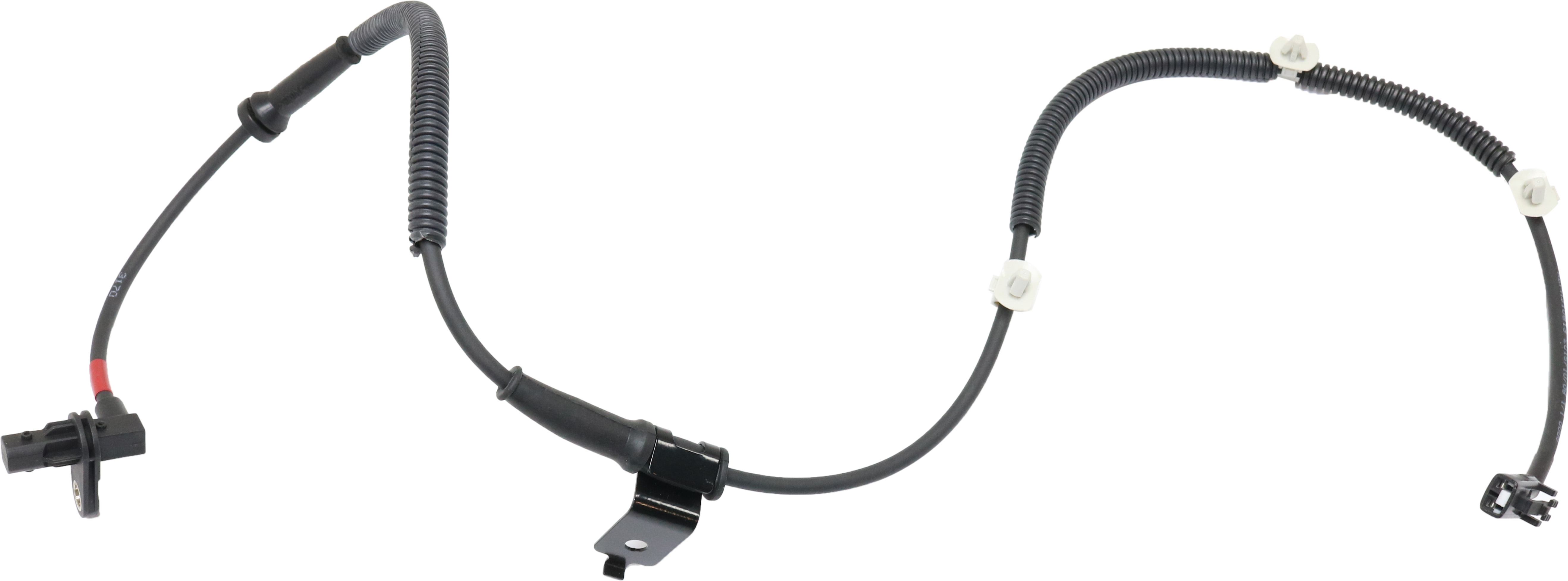 AM SANTA FE 07-09 FRONT ABS SPEED SENSOR RH 2 Female Terminals Blade Type Wheel Mounted SKU REPH310813 OEM 71357-531281-0844363-25A1244-2