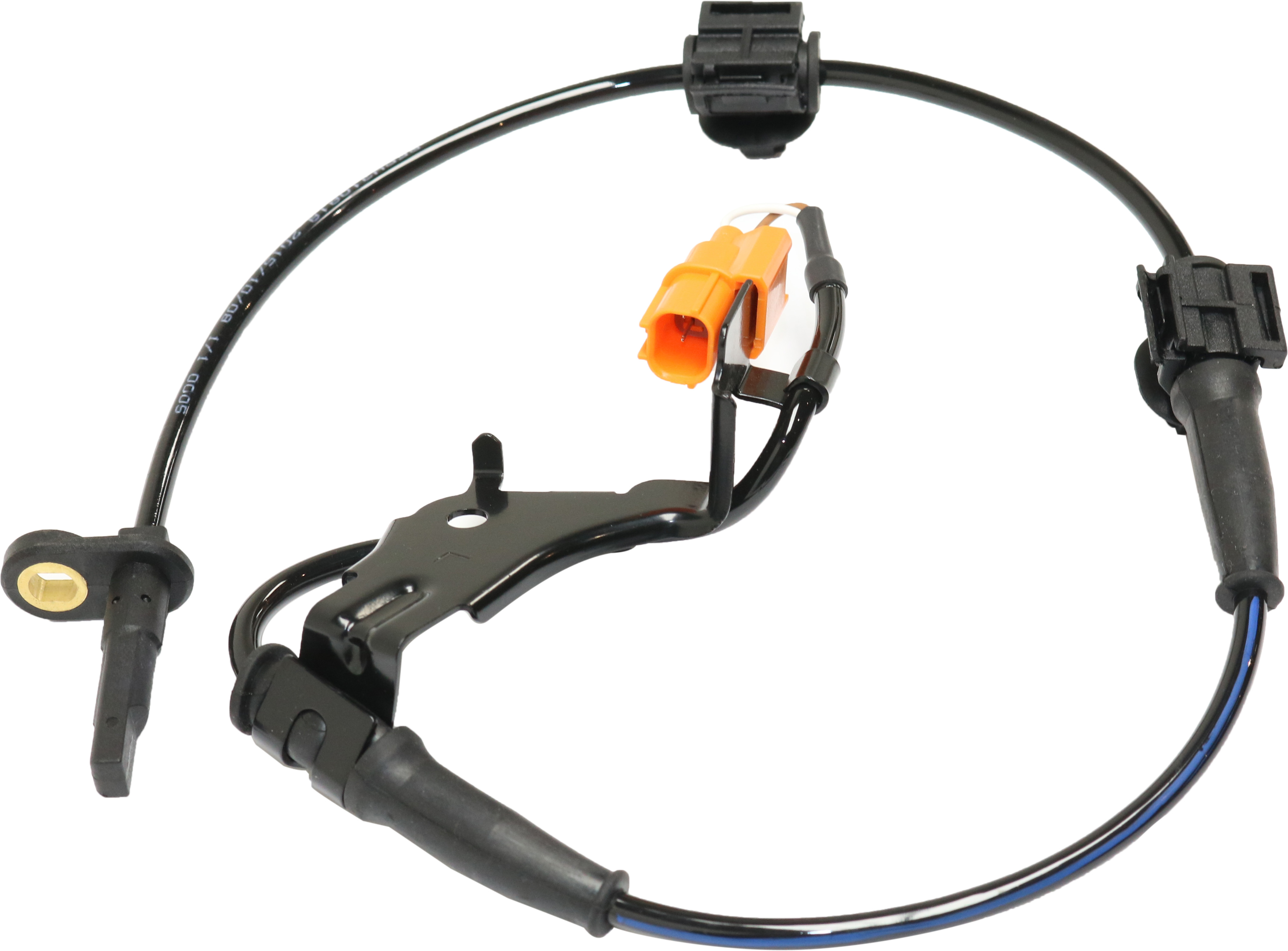 AM CR V 02-06 FRONT ABS SPEED SENSOR LH 2 Male Terminals Blade Type Wheel Mounted SKU REPH310818 OEM 71327-531622-726322-844333-970