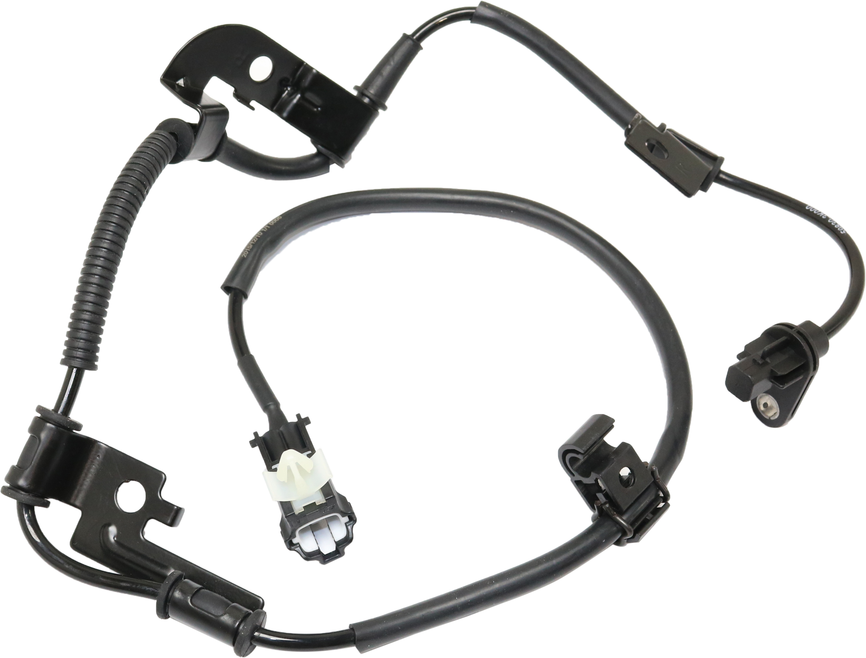 AM SONATA 05-09 AZERA 06-11 FRONT ABS SPEED SENSOR RH 2 Male Terminals Blade Type Spindle Mounted SKU REPH310839 OEM 598303K000