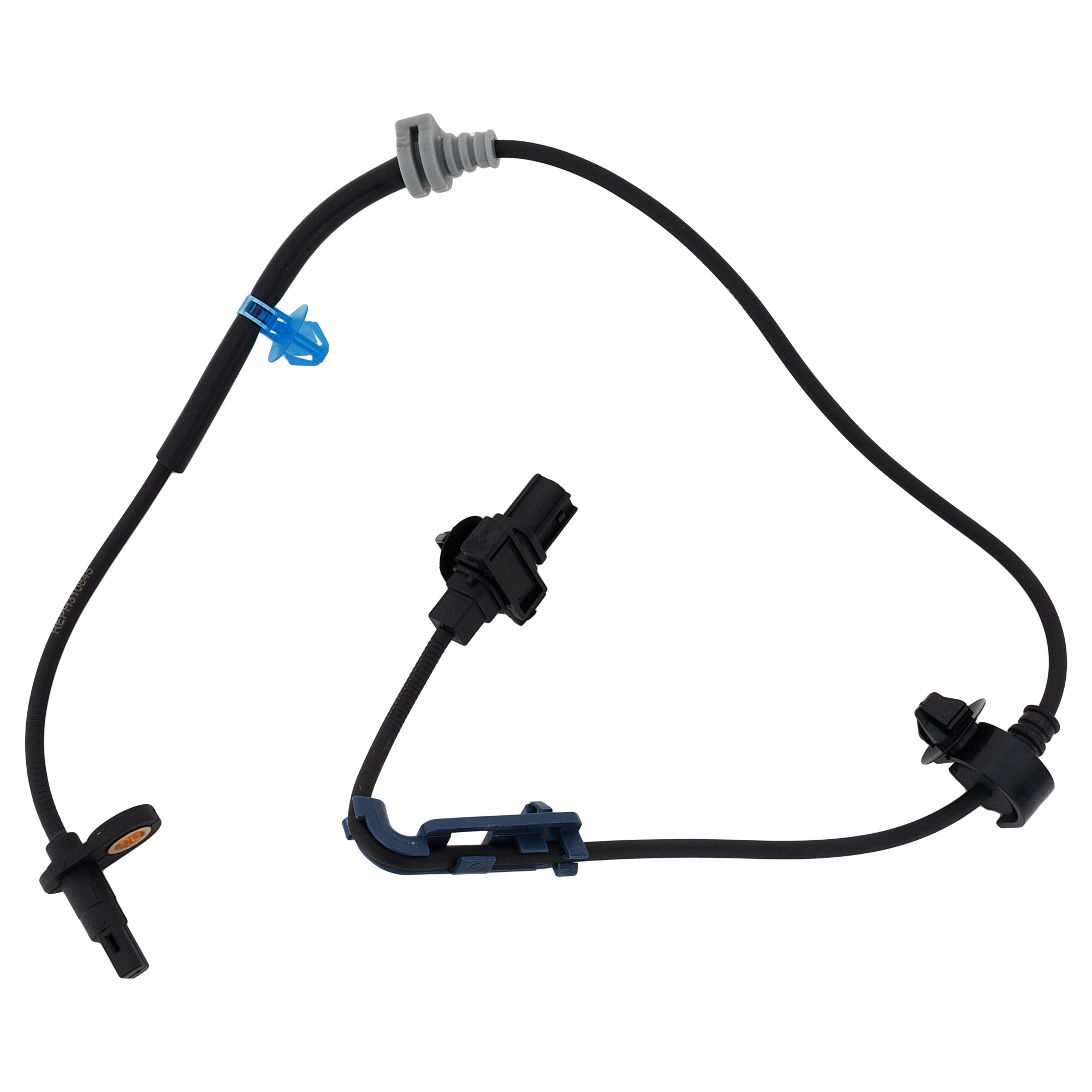 AM CR V 07-11 FRONT ABS SPEED SENSOR RH USA Built Vehicle 2 Male Terminals Blade Type Spindle Mounted SKU REPH310845 OEM 57450SXS003