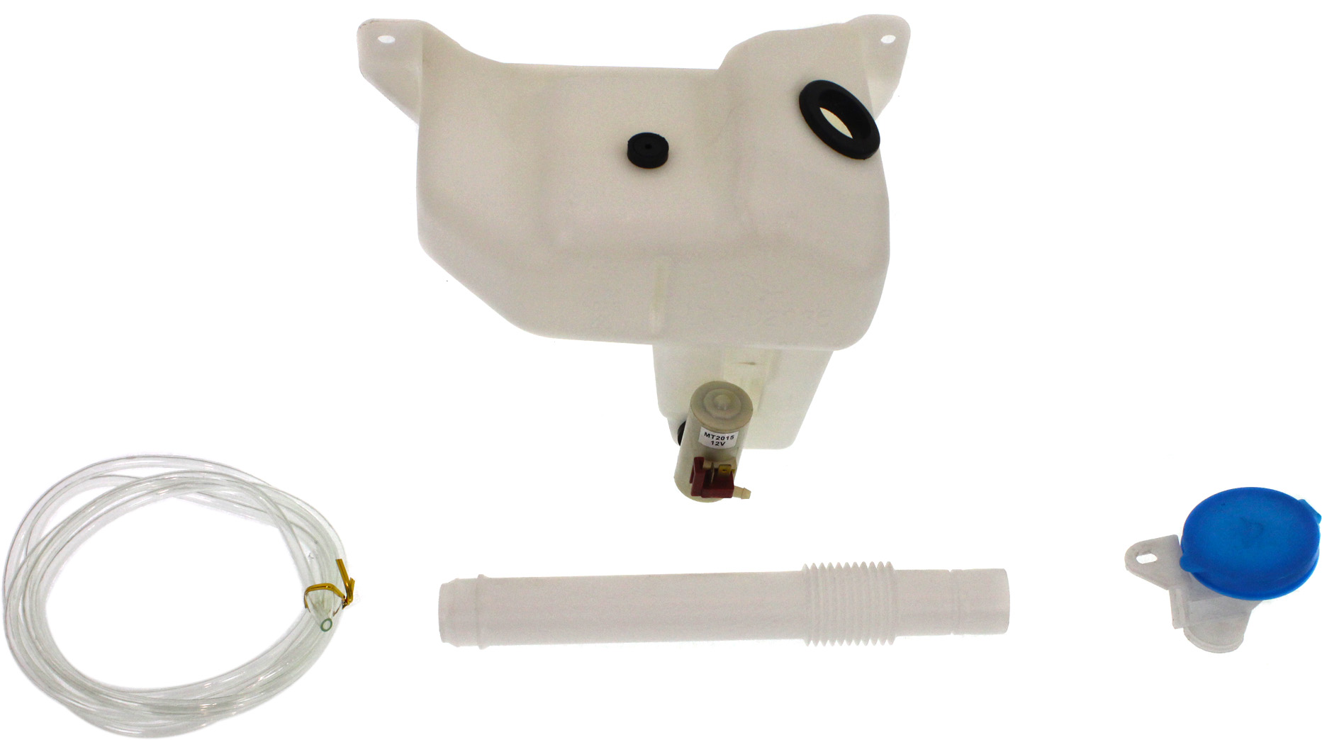 AM CIVIC 03-03 WASHER RESERVOIR Assy w Pump Inlet Mouth and Cap Hybrid SKU REPH370540 Partslink HO1288217 OEM 76840 S5B 013 PFM
