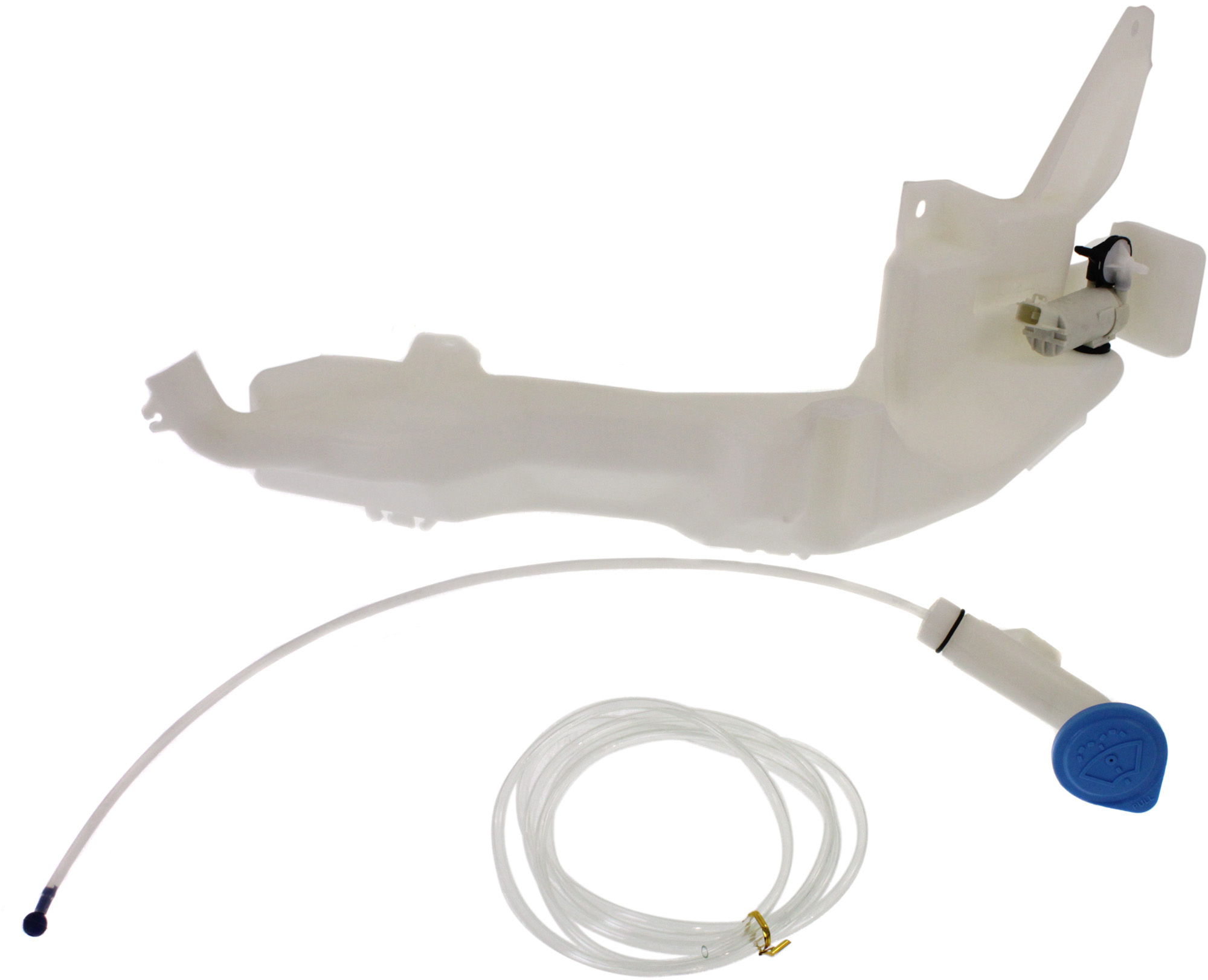 AM CR V 10-11 WASHER RESERVOIR Assy w Pump Inlet and Cap Japan Built SKU REPH370542 Partslink HO1288158 OEM 76841SWA013 PFM