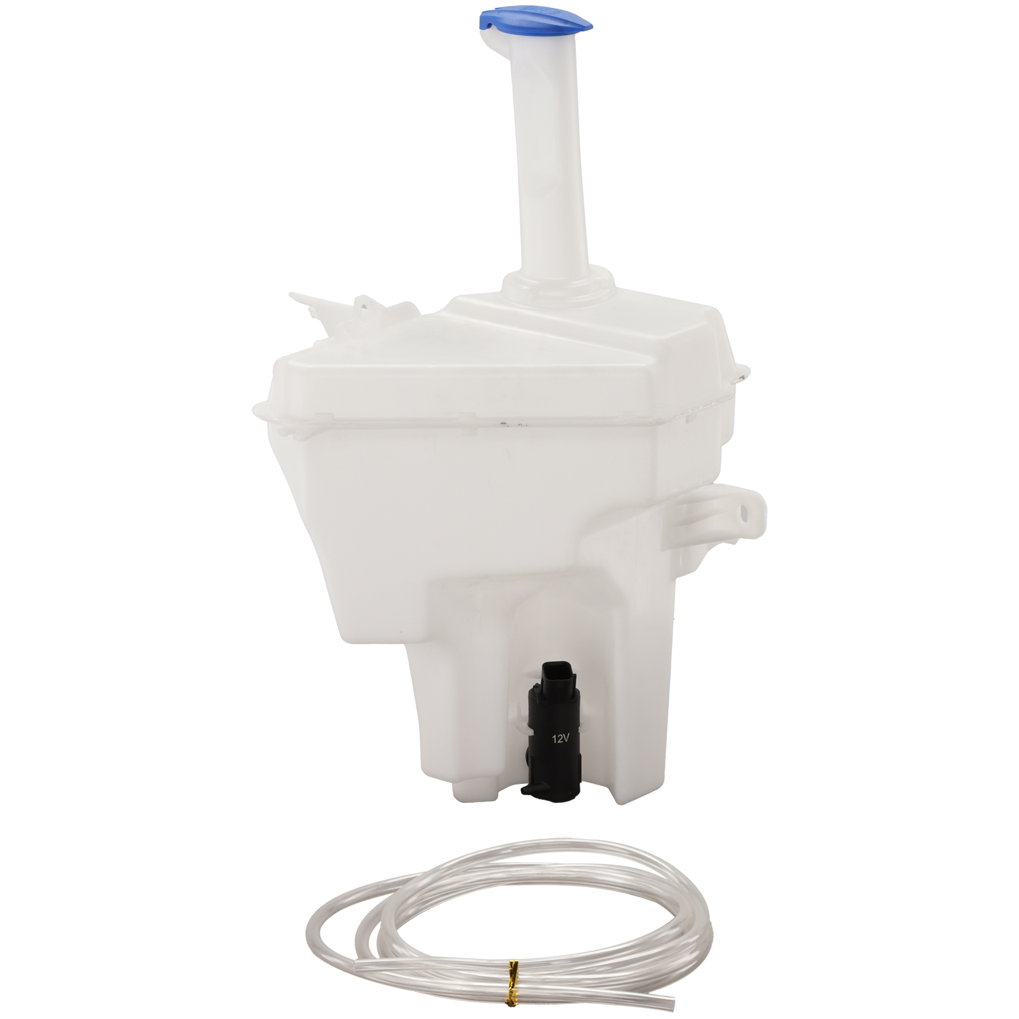 AM ELANTRA ELANTRA COUPE 11-13 WASHER RESERVOIR Assy w Pump and Cap SKU REPH370549 Partslink HY1288103 HY1288105 OEM 986203X000 PFM 986203Y000 PFM