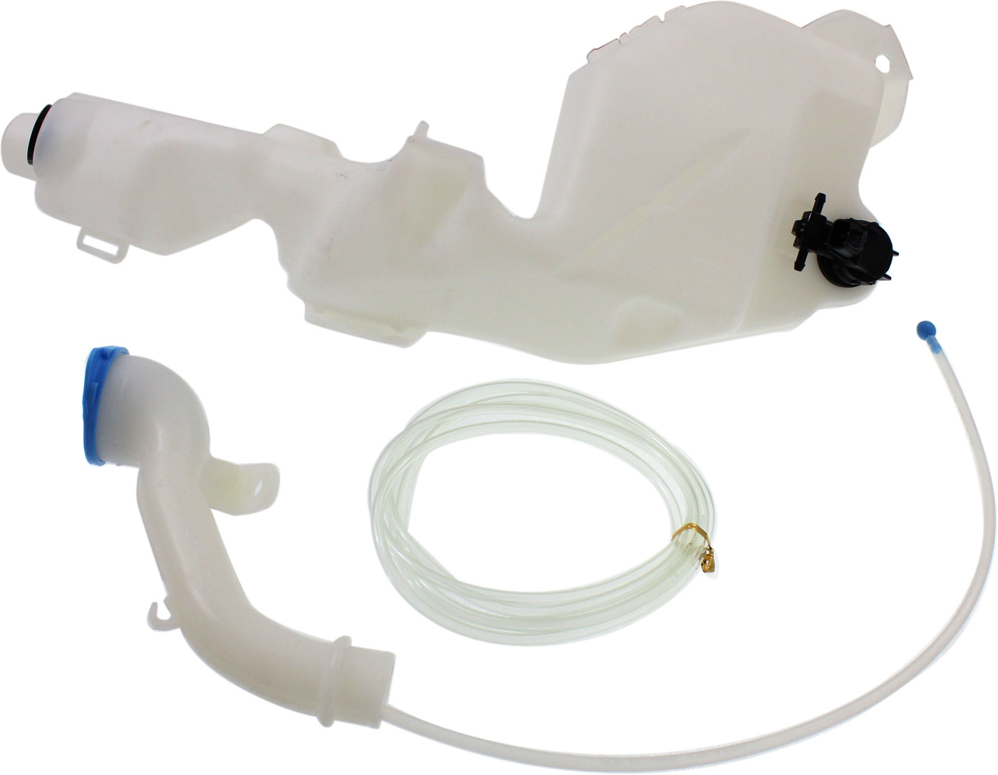 AM CR V 07-11 WASHER RESERVOIR Assy w Pump Inlet and Cap Mexico USA Built Vehicle SKU REPH370555 Partslink HO1288181 OEM 76841SXSA01 PFM