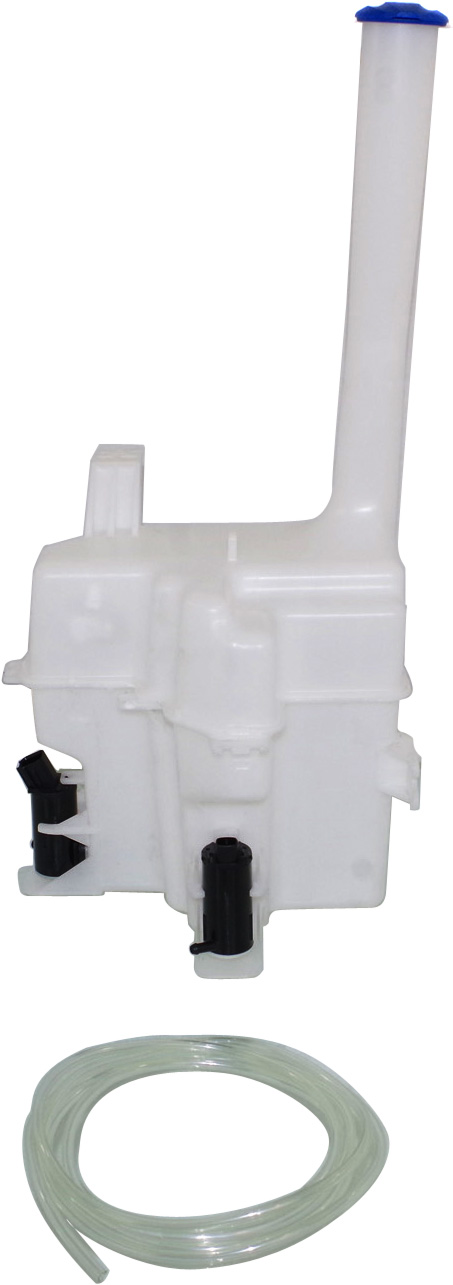 AM TUCSON 10-13 WASHER RESERVOIR Assy w Pump Inlet and Cap w o Sensor To 07-10-13 SKU REPH370569 Partslink HY1288123 OEM 986202S000 PFM