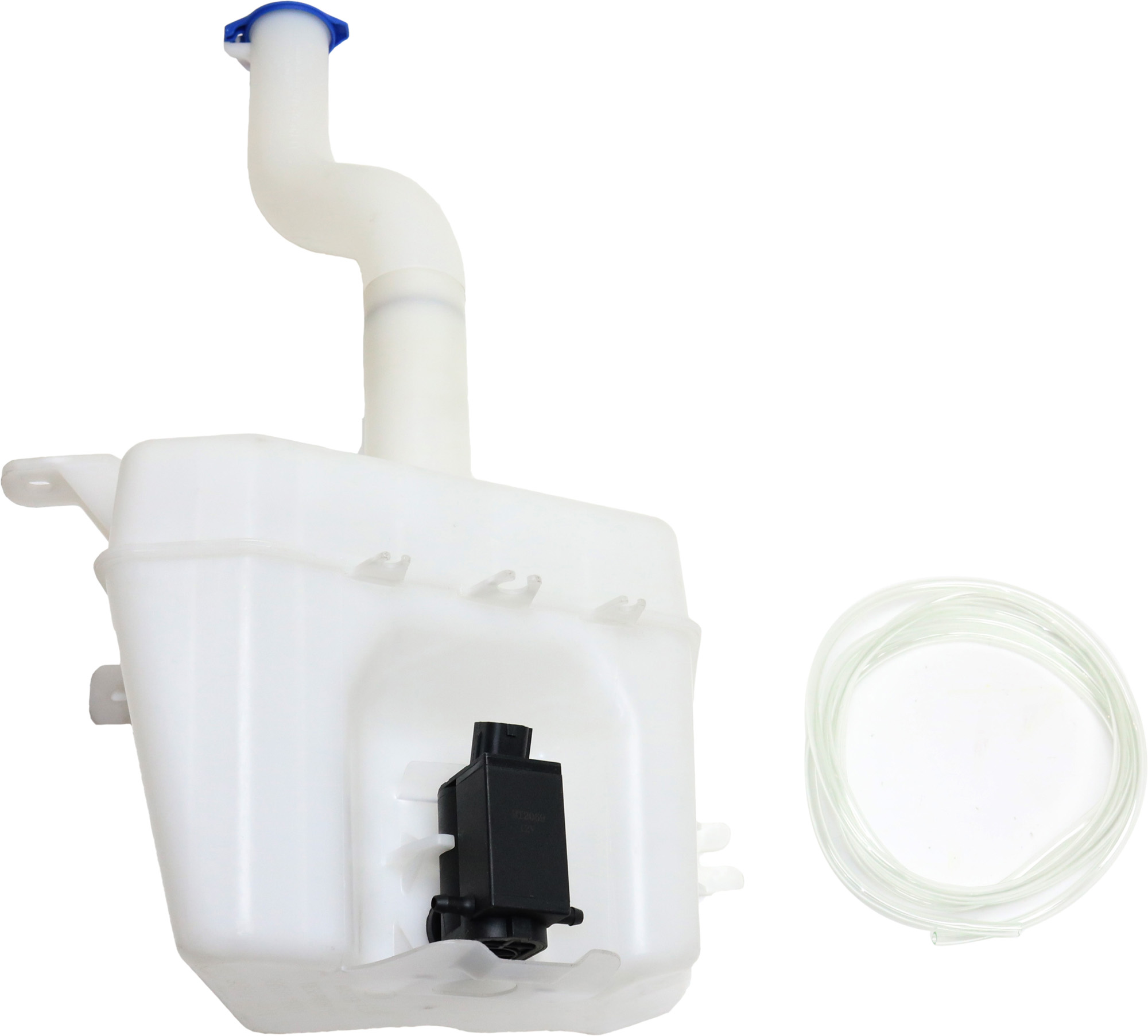 AM TUCSON 05-09 WASHER RESERVOIR Assy w Pump Inlet and Cap From 4-8-05 SKU REPH370570 Partslink HY1288129 OEM 986202E001 PFM 985103L000-9862