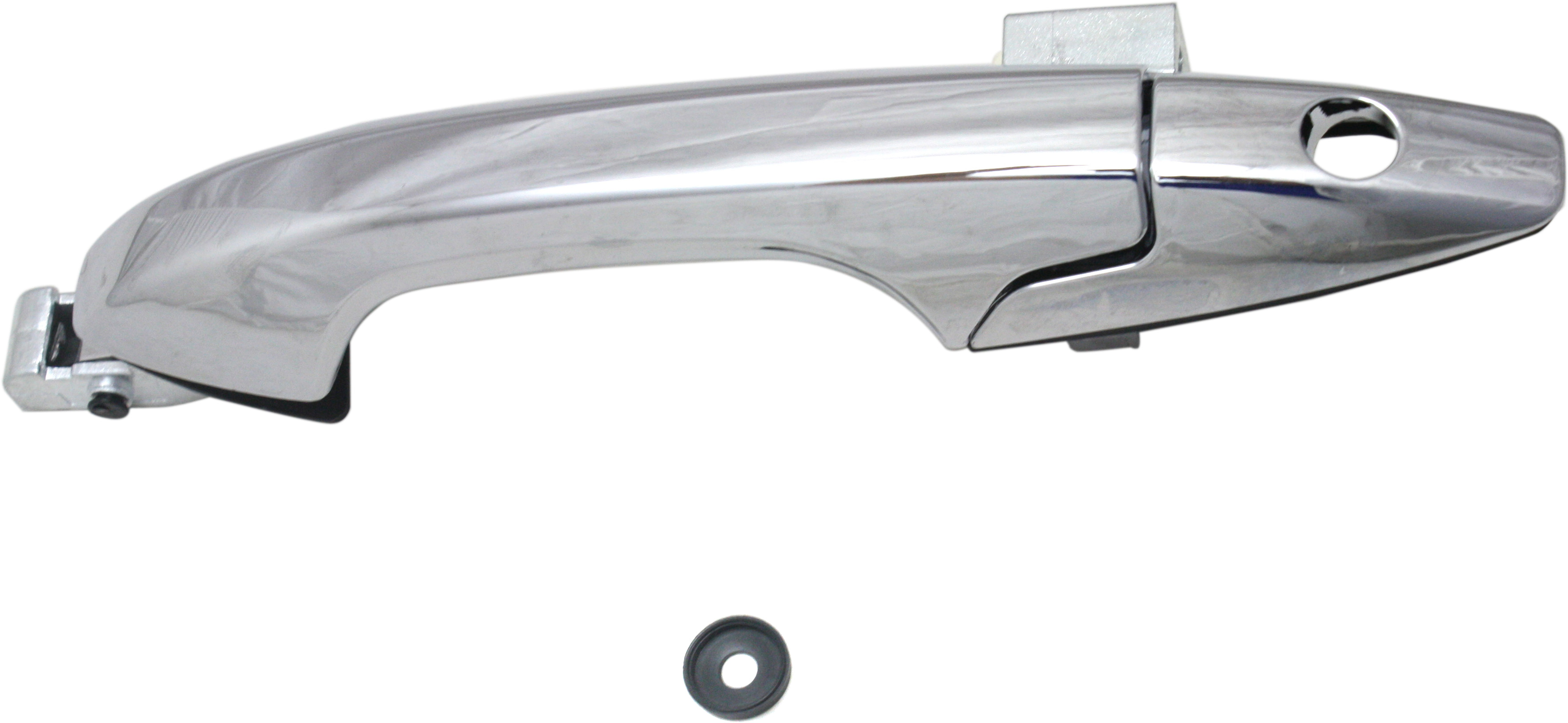 AM CR V 07-11 FRONT EXTERIOR DOOR HANDLE LH All Chrome w Keyhole SKU REPH462158C OEM 72180TP6A01