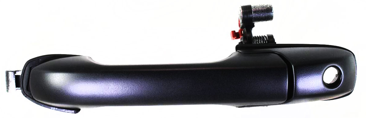 AM PILOT 06-08 FRONT EXTERIOR DOOR HANDLE LH Textured Black Painted Texture w Keyhole SKU REPH462178 Partslink FDH010207 OEM 72180S9VA01ZA