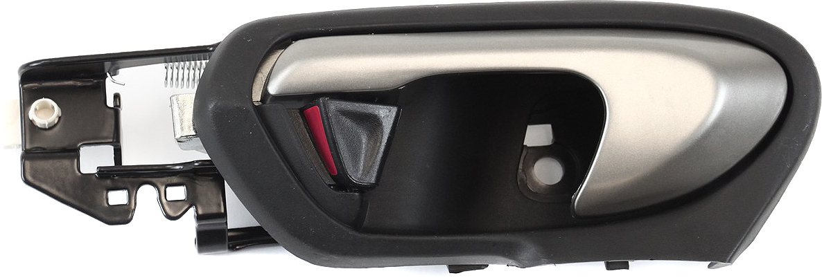 AM CIVIC 06-11 FRONT INTERIOR DOOR HANDLE LH Silver Lever Painted + Black Housing Coupe SKU REPH462184 OEM 72160SVAA21ZA