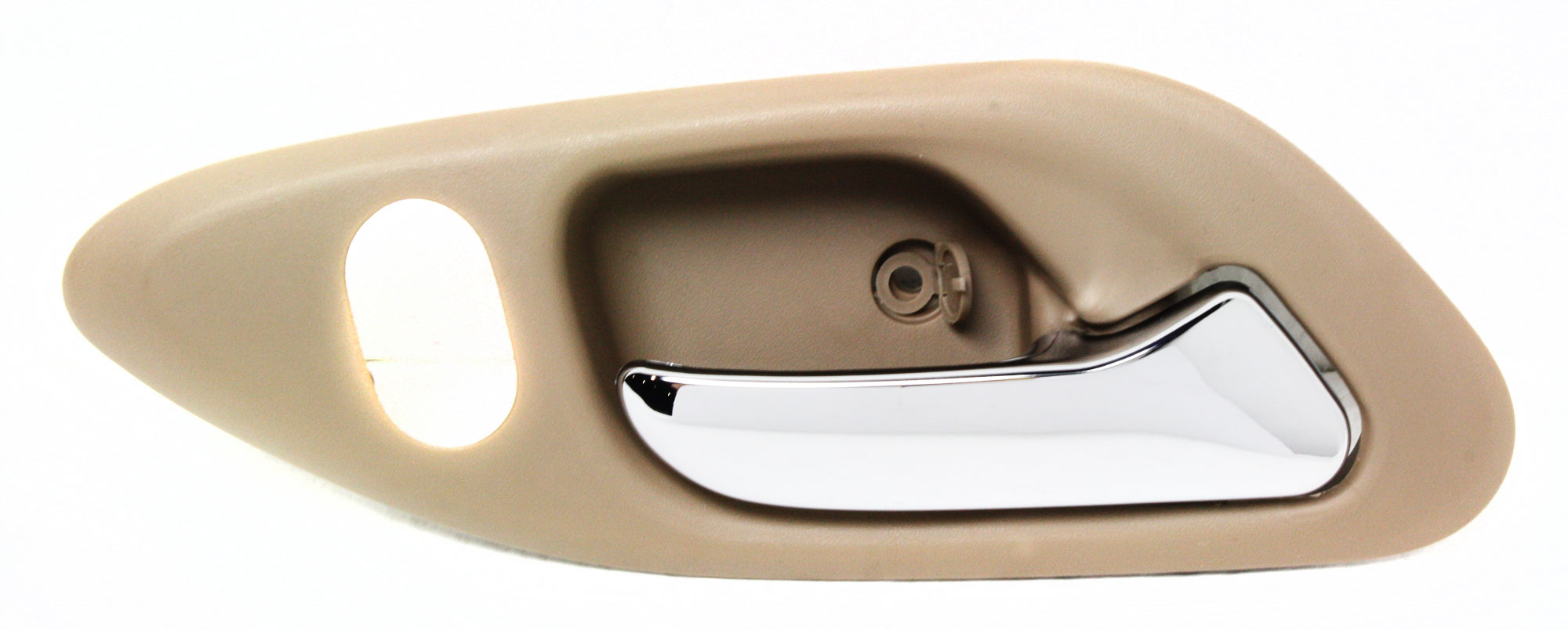 AM ACCORD 98-02 FRONT INTERIOR DOOR HANDLE RH Chrome Beige Coupe SKU REPH462305 Partslink HO1353122 OEM 72125S82A01ZC