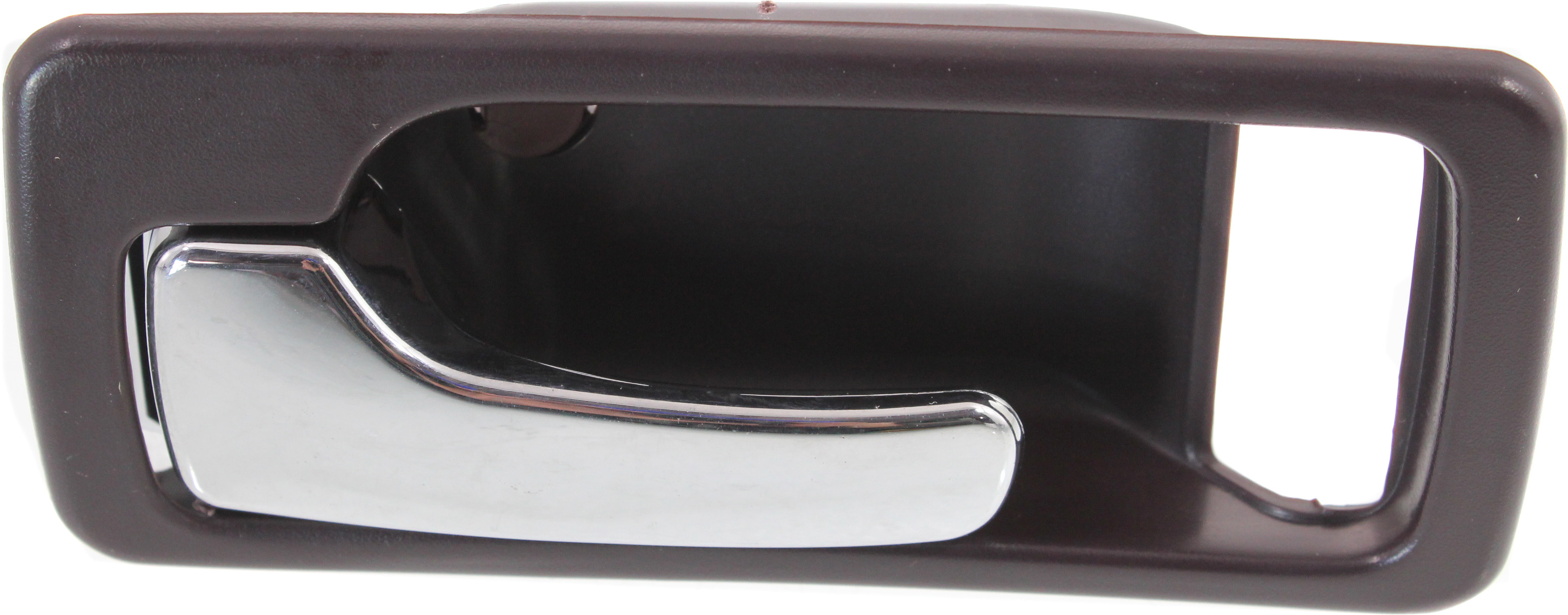 AM ACCORD 90-93 FRONT INTERIOR DOOR HANDLE LH Chrome + Brown w o Power Lock USA Built Coupe SKU REPH462320 OEM 72165SM2A02ZE