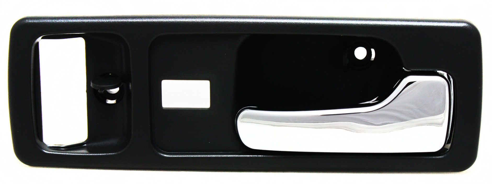 AM ACCORD 90-93 FRONT INTERIOR DOOR HANDLE RH Chrome + Gray w Power Lock USA Built Coupe SKU REPH462335 OEM 72125SM20030