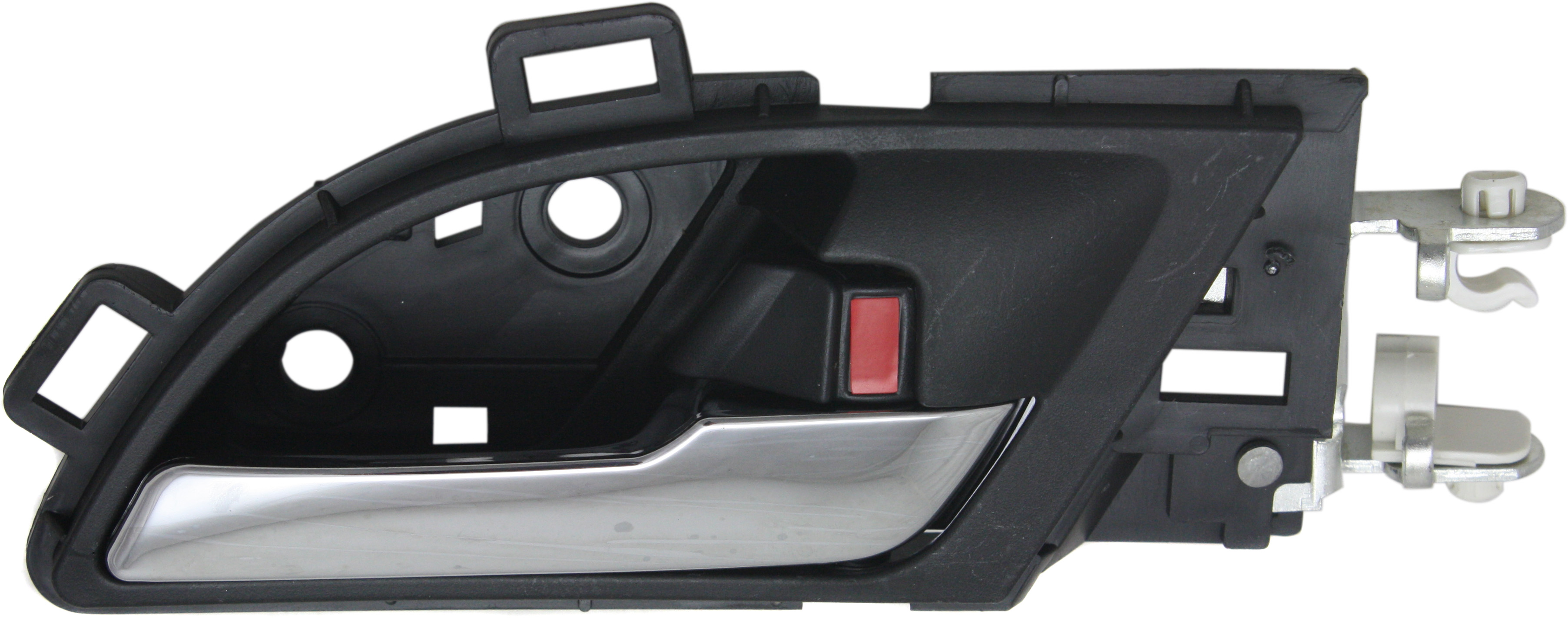 AM CR V 07-11 FRONT INTERIOR DOOR HANDLE RH Black Bezel Chrome Lever Japan Mexico USA Built =REAR SKU REPH462351 Partslink HO1353126 OEM 72120SWAA01ZA