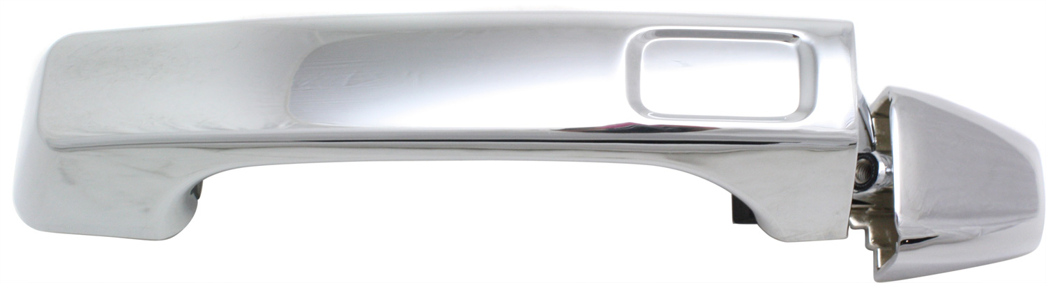 AM H3-06-10 FRONT EXTERIOR DOOR HANDLE RH=LH =REAR Handle+Cap All Chrome SKU REPH462502C Partslink FDH010179 OEM 25832249