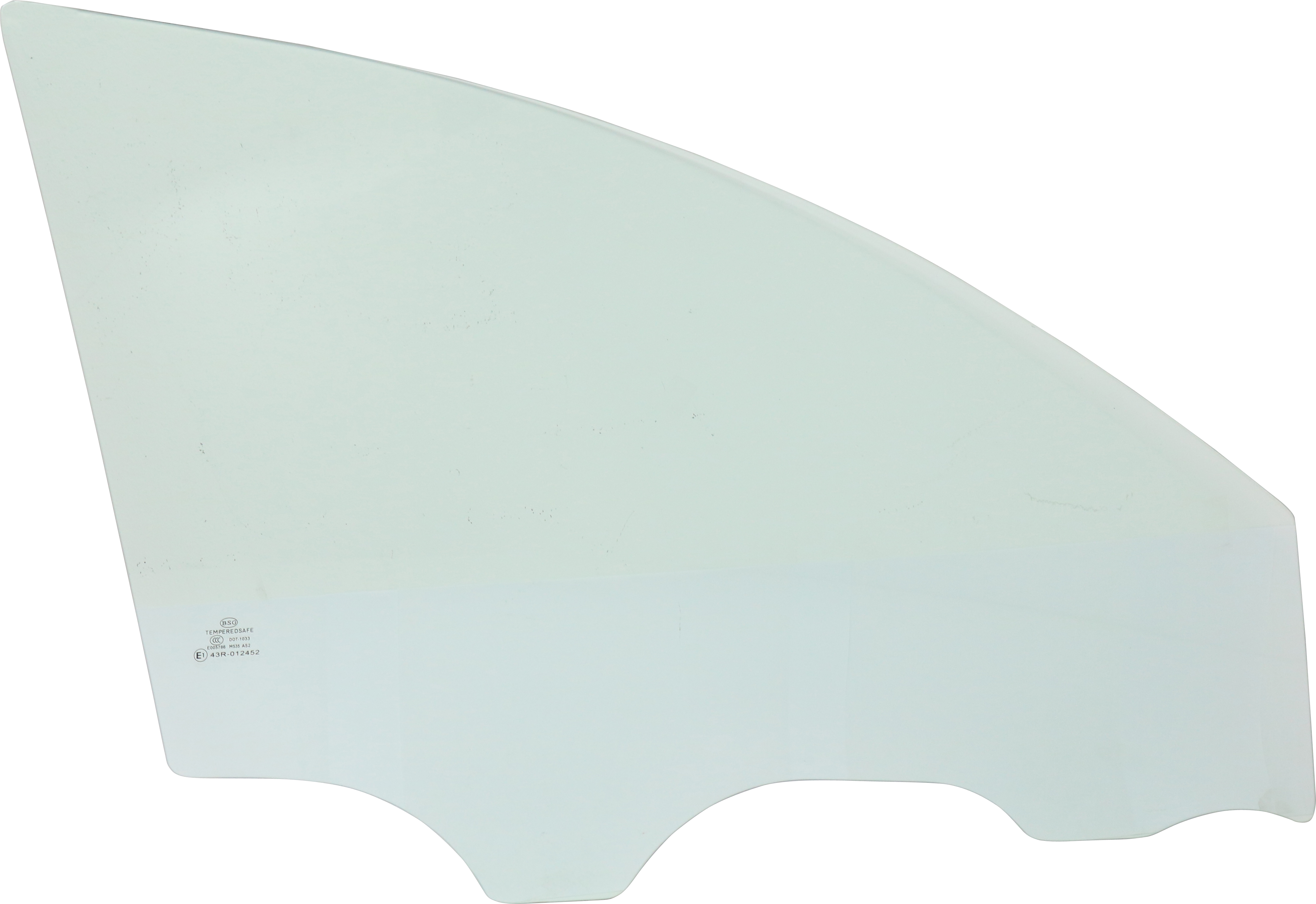 AM ELANTRA 09-12 FRONT DOOR GLASS RH Clear Hatchback Wagon SKU REPH480139 OEM 824212L210 FD24216GTNN