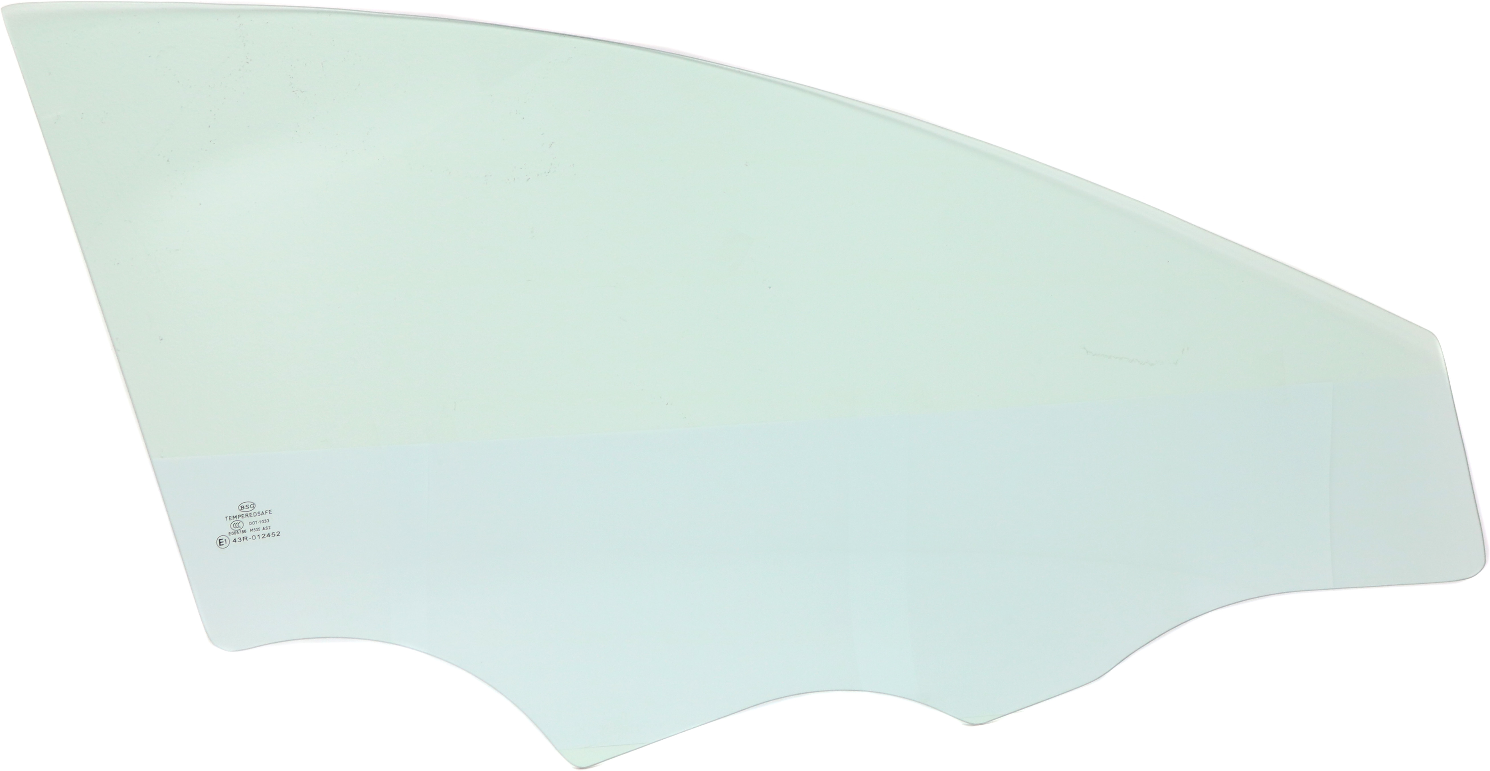 AM ELANTRA 11-16 FRONT DOOR GLASS RH Green Tint Sedan Korea Built SKU REPH480141 OEM 824213X020 FD24997GTNN 824213X
