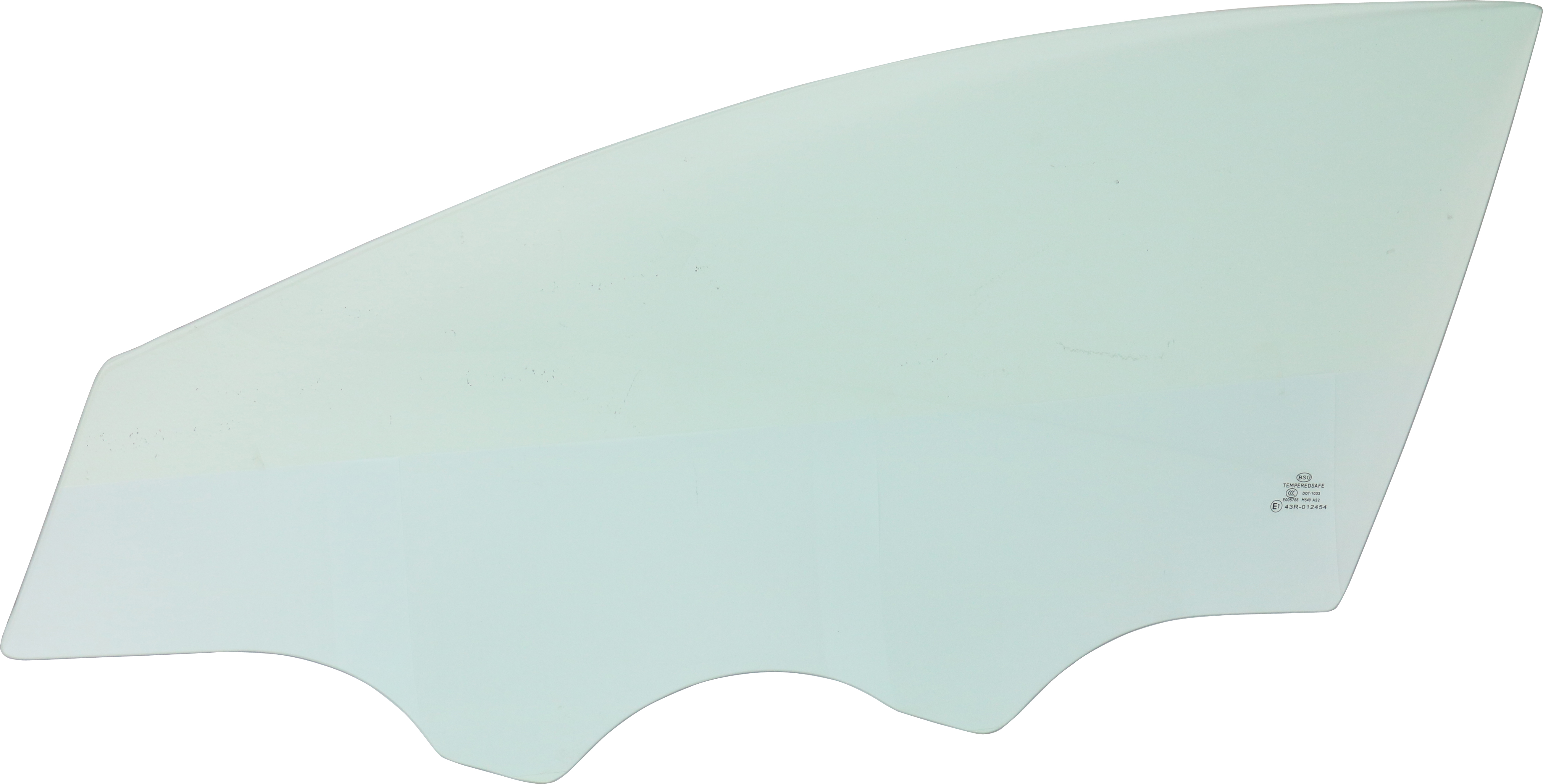 AM SONATA 11-15 FRONT DOOR GLASS LH Green Tint 11-14 Non Hybrid 11-15 Hybrid Models SKU REPH480146 OEM 824113Q050 FD24682GTNN