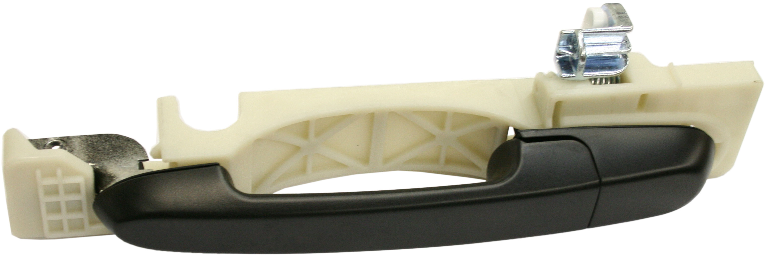 AM ACCENT 06-11 REAR EXTERIOR DOOR HANDLE LH Textured Black Sedan SKU REPH491302 Partslink HY1520114 OEM 836501E000CA