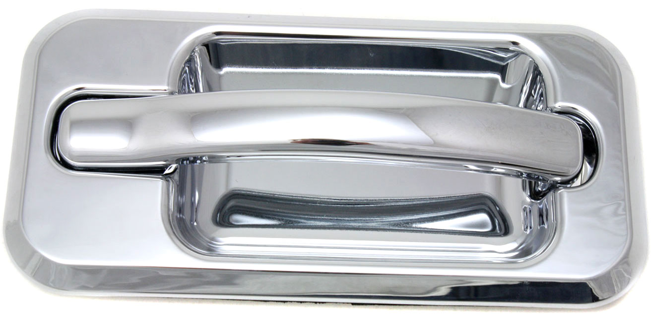 AM H2-03-09 REAR EXTERIOR DOOR HANDLE RH All Chrome SKU REPH491313C OEM 15771359 PFM