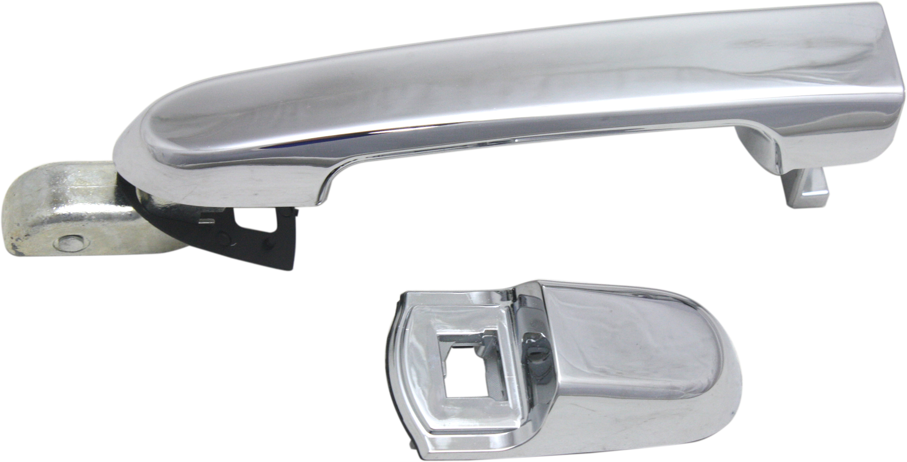 AM ACCENT 06-11 REAR EXTERIOR DOOR HANDLE RH All Chrome w o Base Sedan SKU REPH491363C OEM 836601E000 PFM