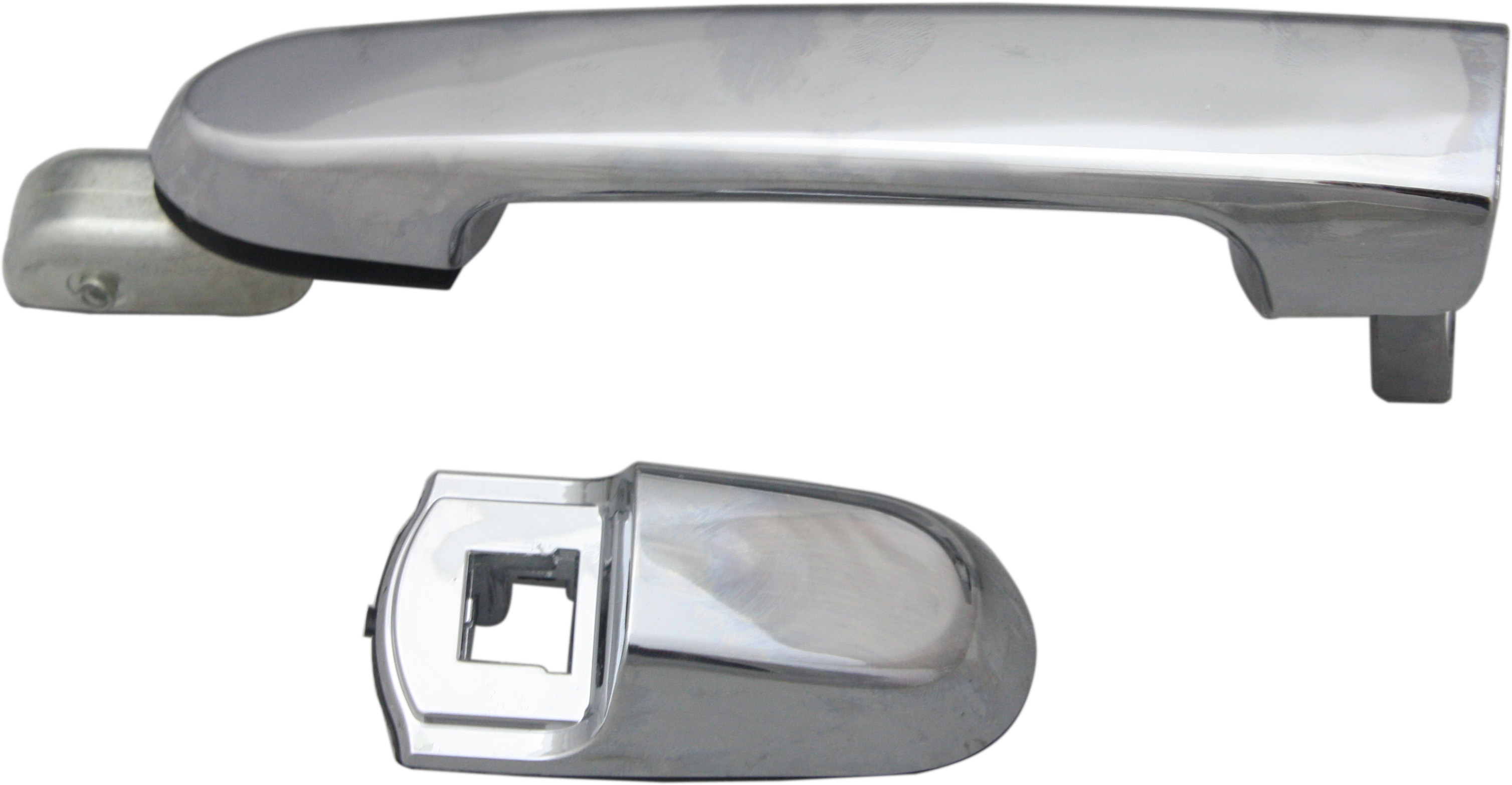 AM ACCENT 06-11 REAR EXTERIOR DOOR HANDLE LH All Chrome w o Base Sedan SKU REPH491364C OEM 836501E000 PFM