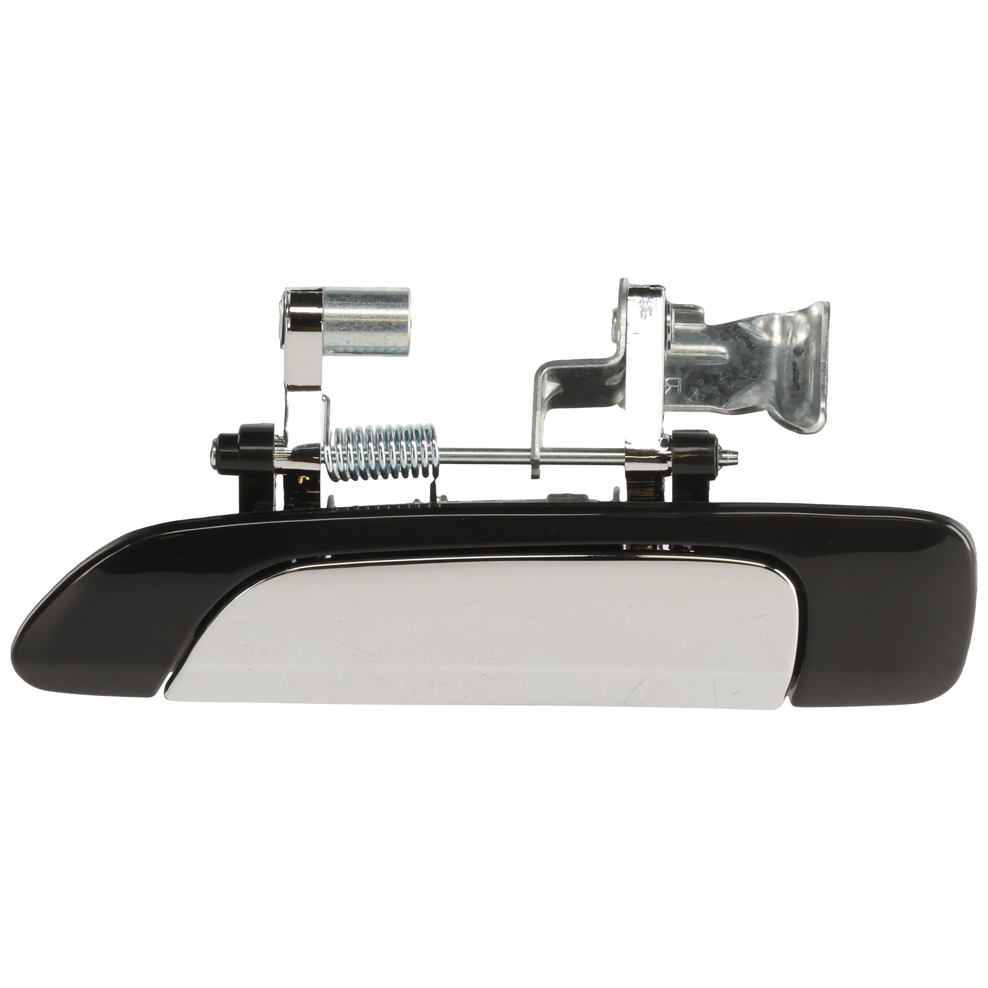 AM CIVIC 01-05 REAR EXTERIOR DOOR HANDLE LH Chrome Lever+Smooth Black Housing Sedan SKU REPH491364 OEM 72680S5DA11ZA