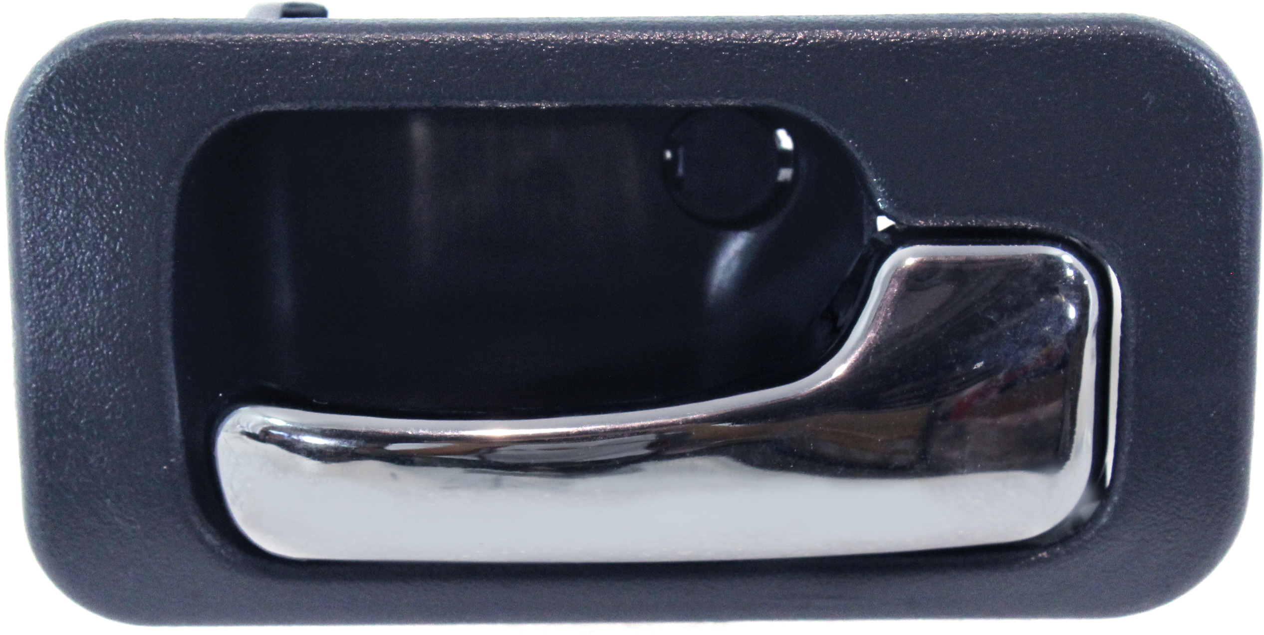 AM ACCORD 90-93 REAR INTERIOR DOOR HANDLE RH Chrome Lever Dark Blue Housing w o Lock Hole Sedan SKU REPH491511 OEM 72120SM4003ZE