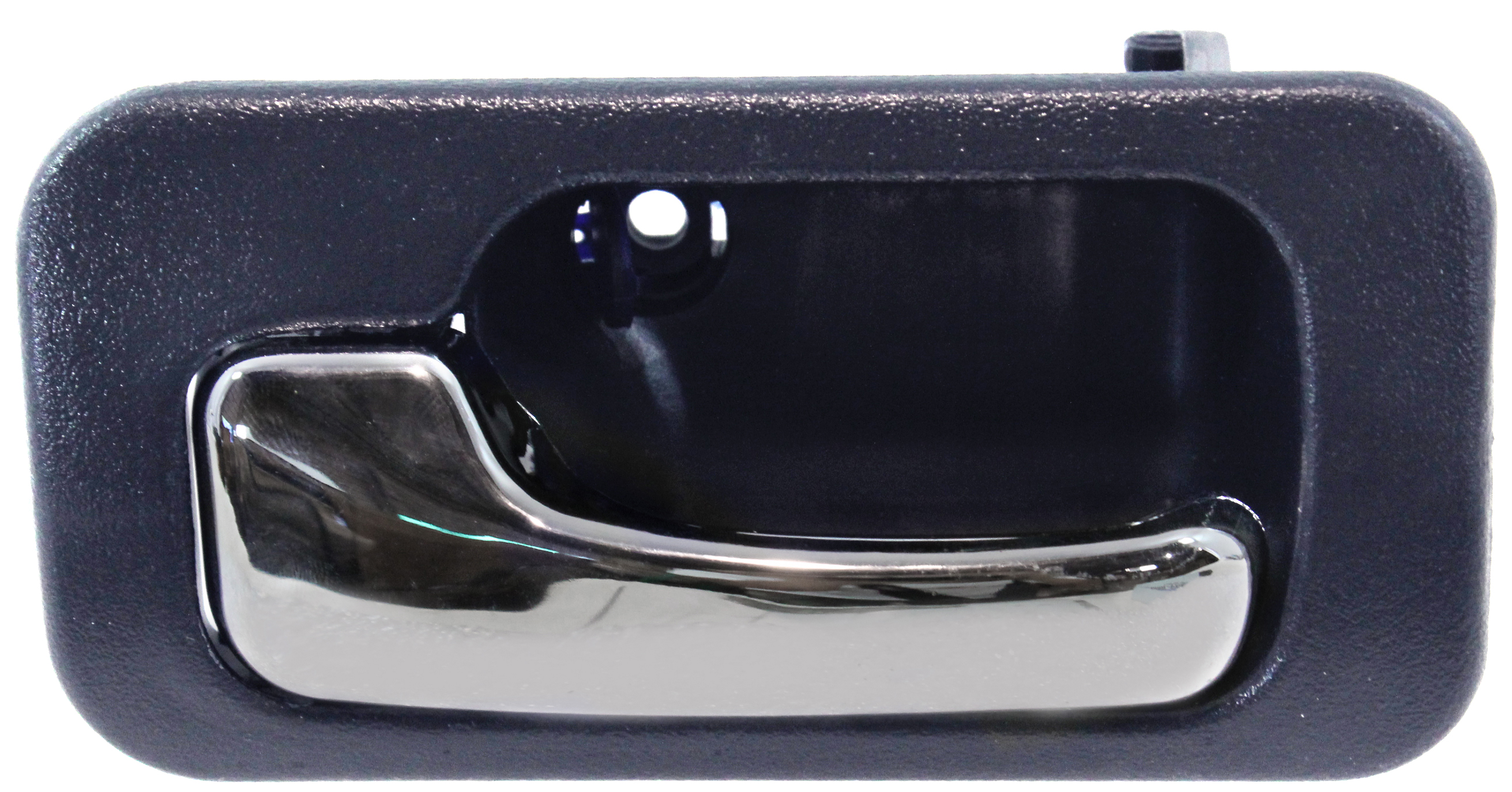 AM ACCORD 90-93 REAR INTERIOR DOOR HANDLE LH Chrome Lever Dark Blue Housing w o Lock Hole Sedan SKU REPH491512 OEM 72160SM4003ZE