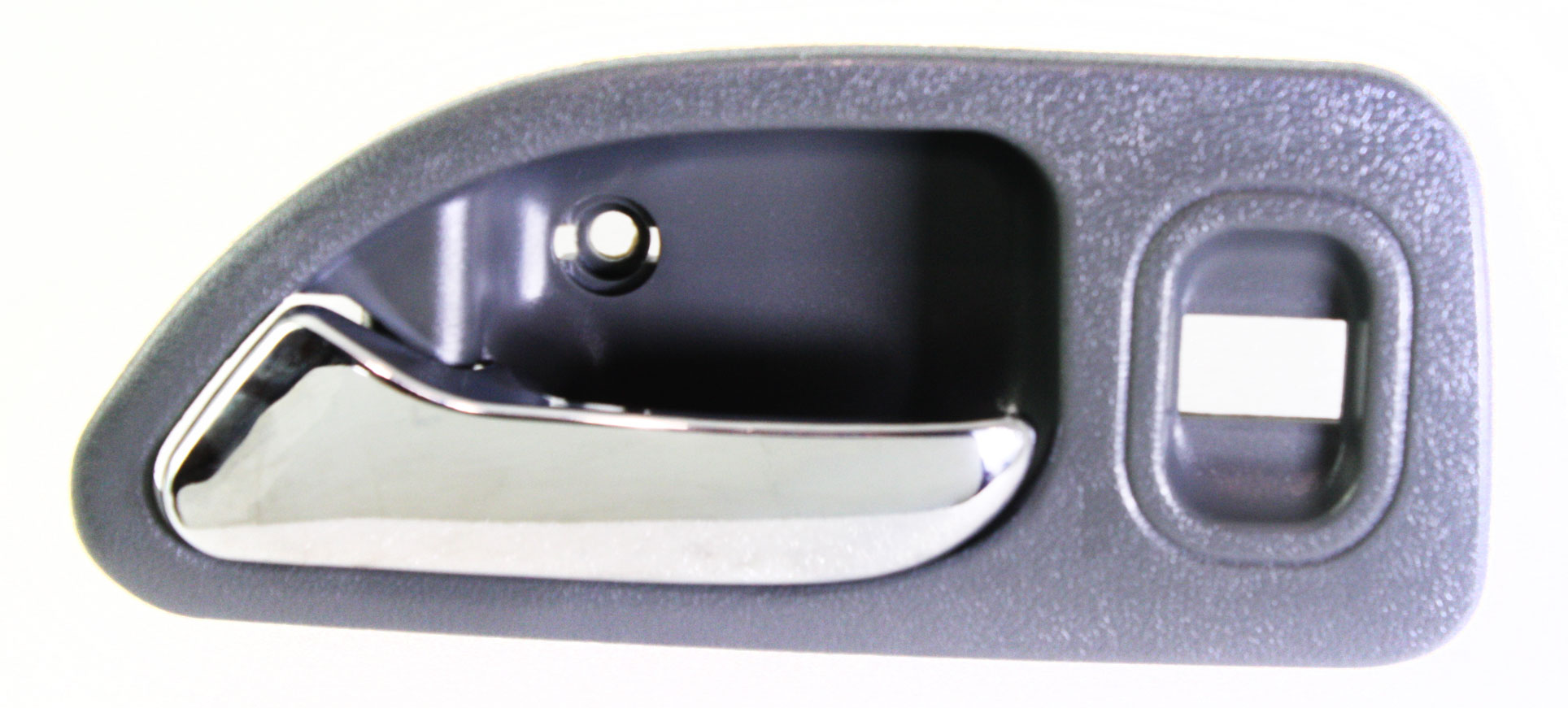 AM ACCORD 94-97 REAR INTERIOR DOOR HANDLE LH Chrome Light Gray Sedan Wagon SKU REPH491516 OEM 72665SV4013ZG