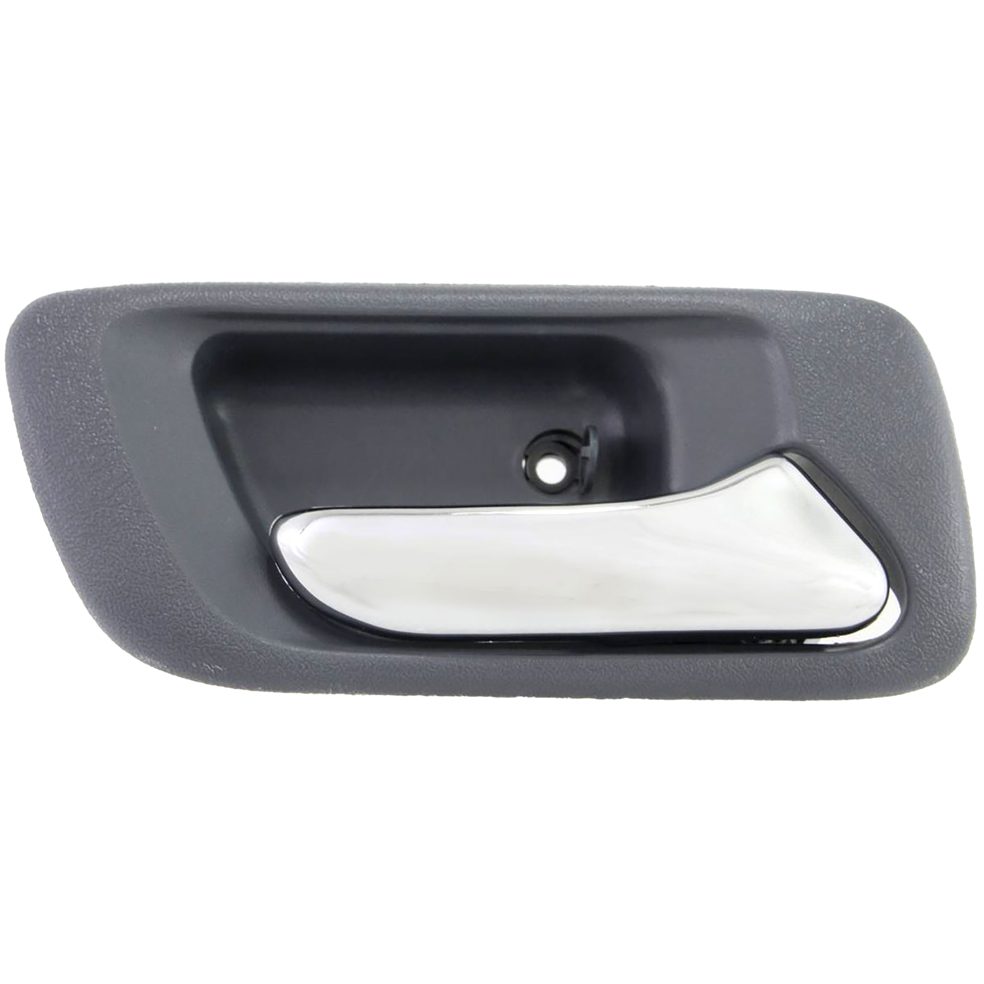 AM ACCORD 98-02 REAR INTERIOR DOOR HANDLE RH Chrome Lever + Gray Housing Sedan w o Hole SKU REPH491519 Partslink HO1353104 OEM 72620S84A01ZB