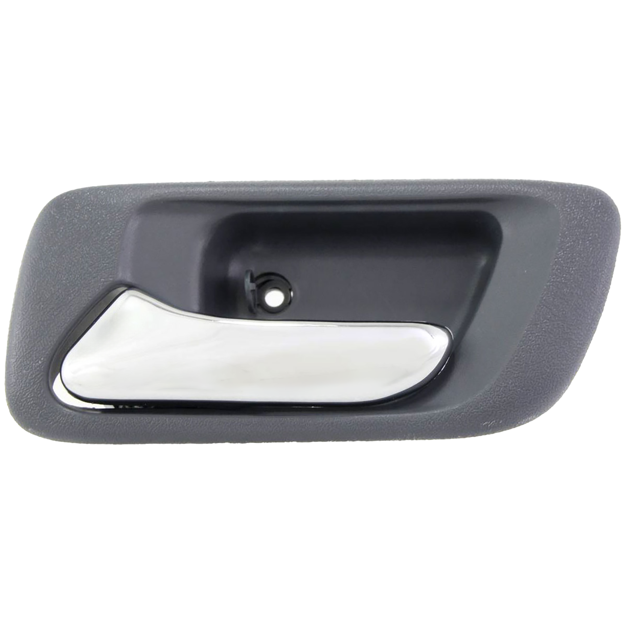 AM ACCORD 98-02 REAR INTERIOR DOOR HANDLE LH Chrome Lever + Gray Housing Sedan w o Hole SKU REPH491520 OEM HO1553103-72660S84A01ZB
