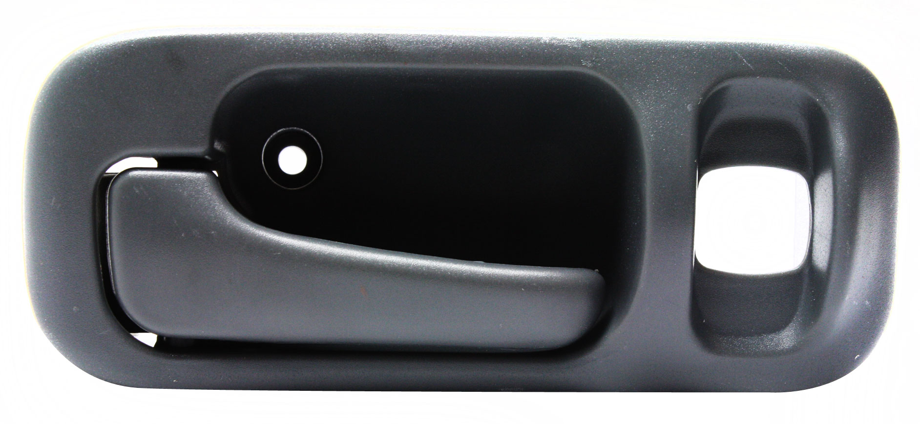AM CR V 97-01 REAR INTERIOR DOOR HANDLE LH Gray Small Clip Plastic w Lock Hole SKU REPH491524 Partslink HO1552105 OEM 72664S10000ZA