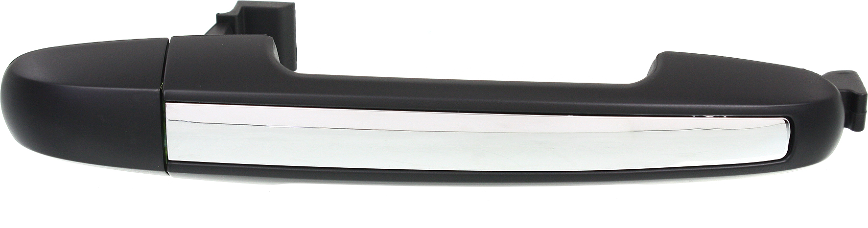 AM SONATA 06-10 REAR EXTERIOR DOOR HANDLE RH=LH Black w Chrome Insert Plastic SKU REPH494730 OEM 826513K500-836523K020