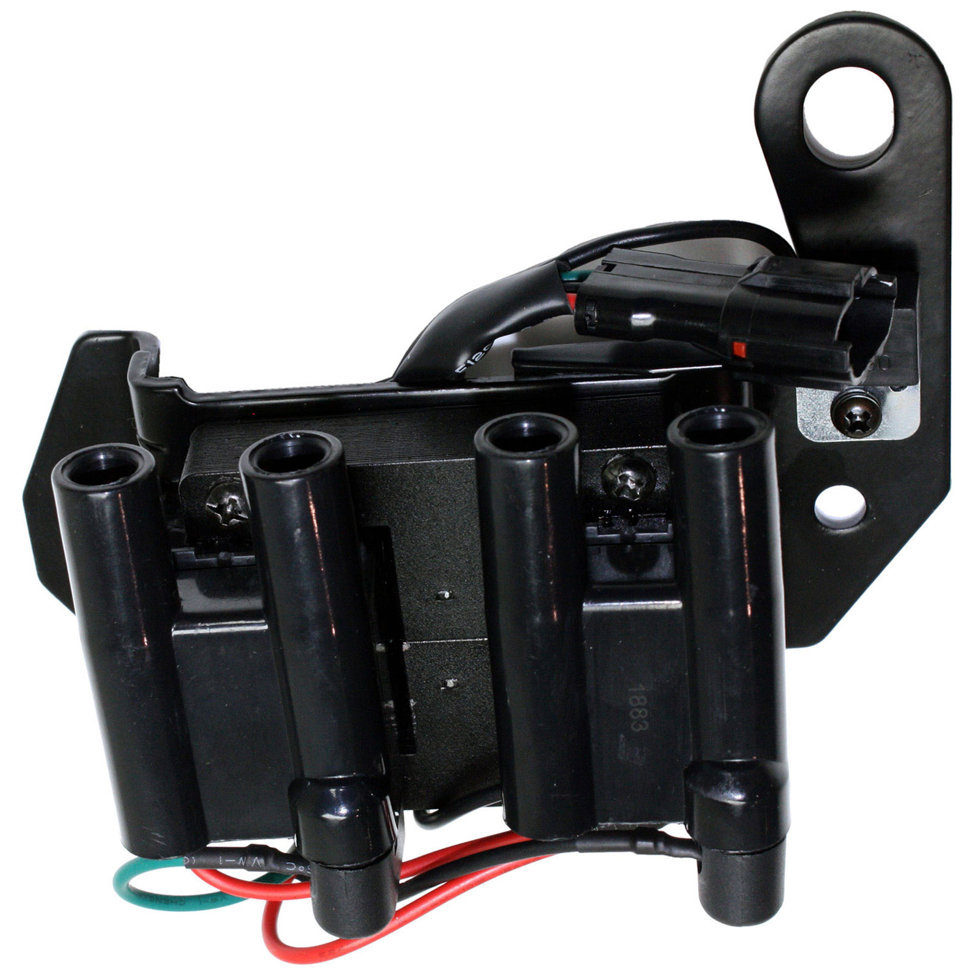 AM ACCENT 95-99 IGNITION COIL 12 volts blade type 3 male terminals distributorless SKU REPH504624