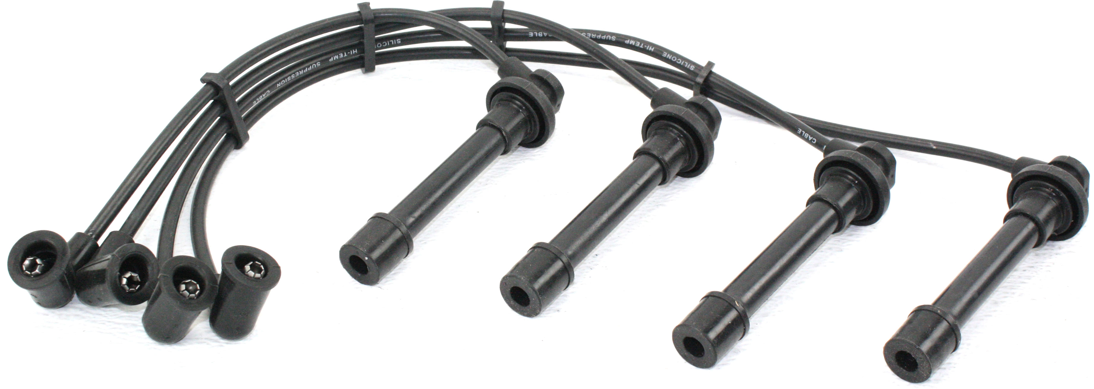AM CIVIC 92-00 CIVIC DEL SOL 93-97 IGNITION WIRE Set Black Wires SKU REPH504805 OEM 32722P07000