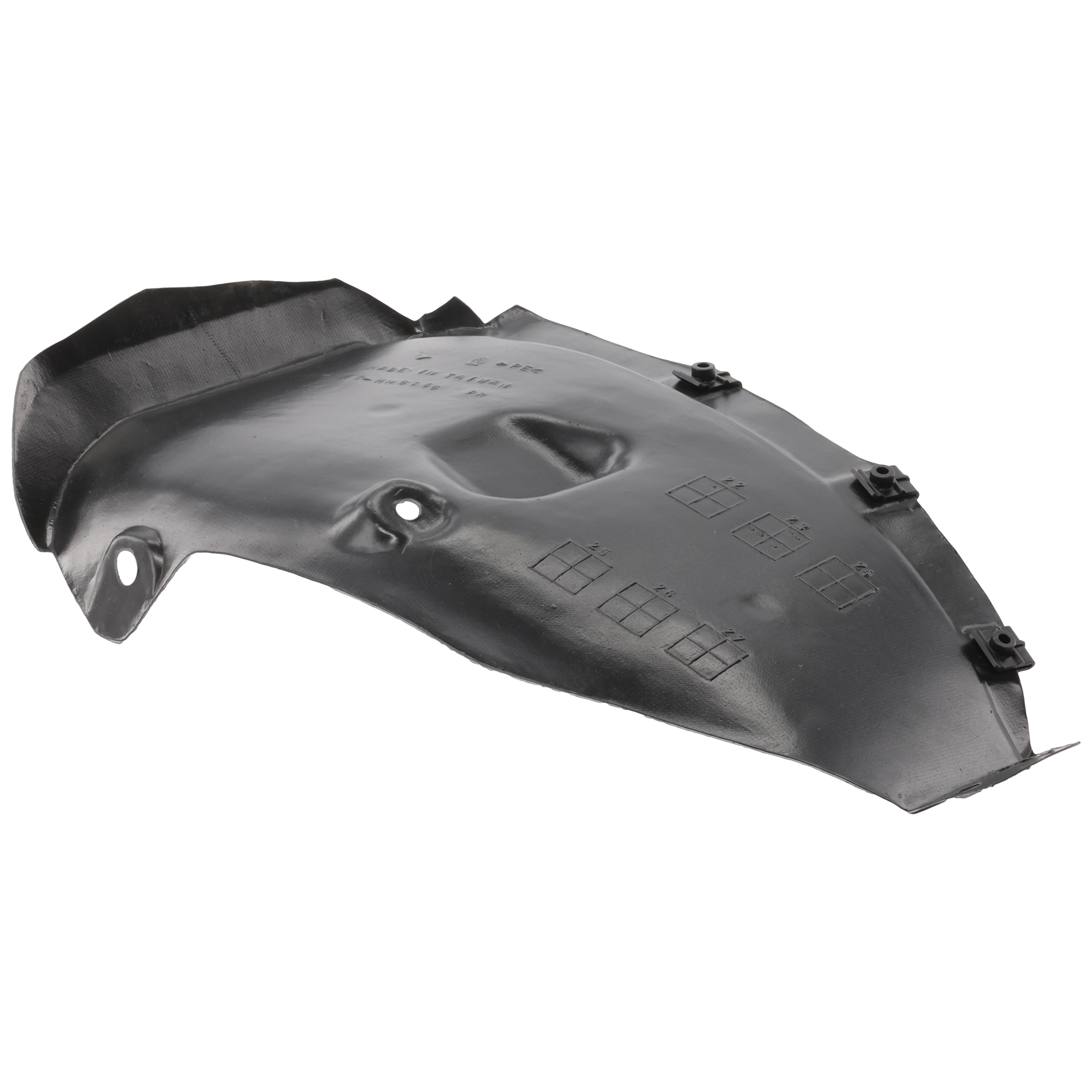 AM ACCENT 12-17 REAR FENDER LINER RH Sedan SKU REPH554309 Partslink HY1763104 OEM 868221R000