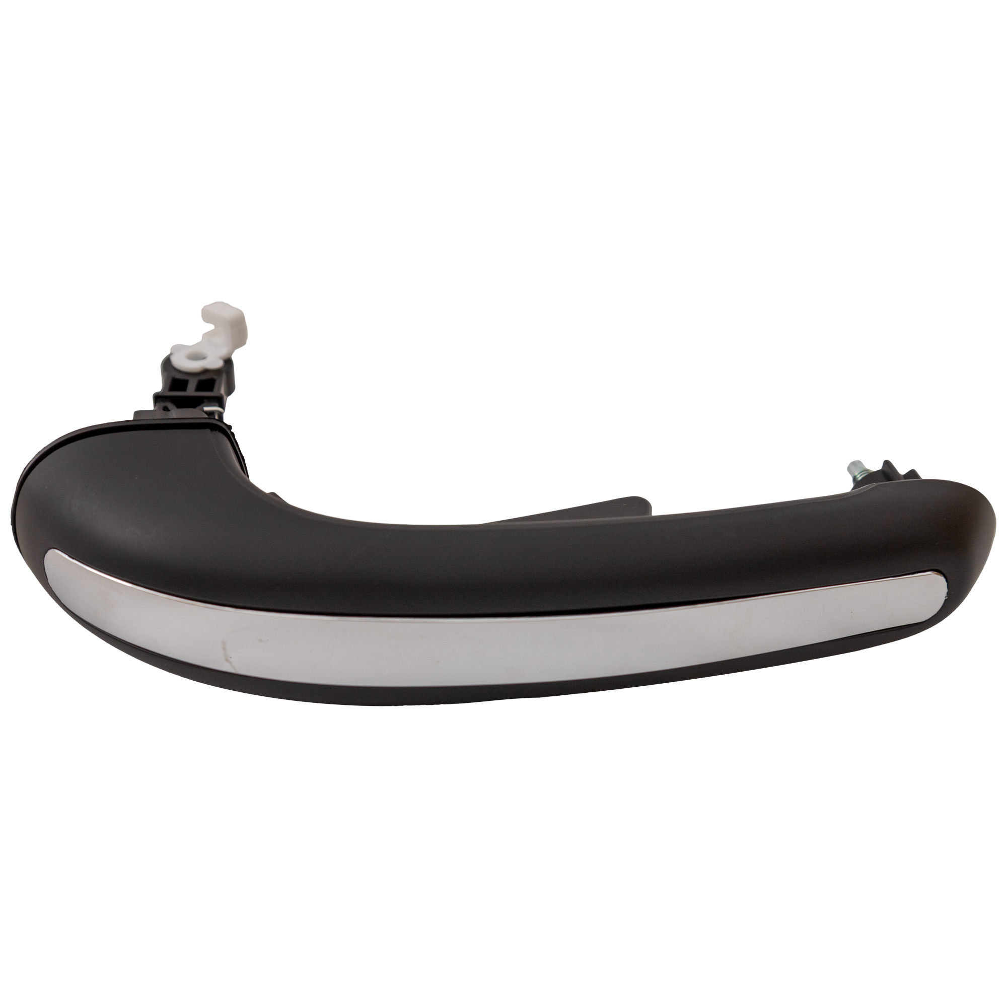 AM SANTA FE 07-12 TAILGATE HANDLE Outside Primed Black w Chrome Insert SKU REPH580705 Partslink HY1915103 OEM 812602B010