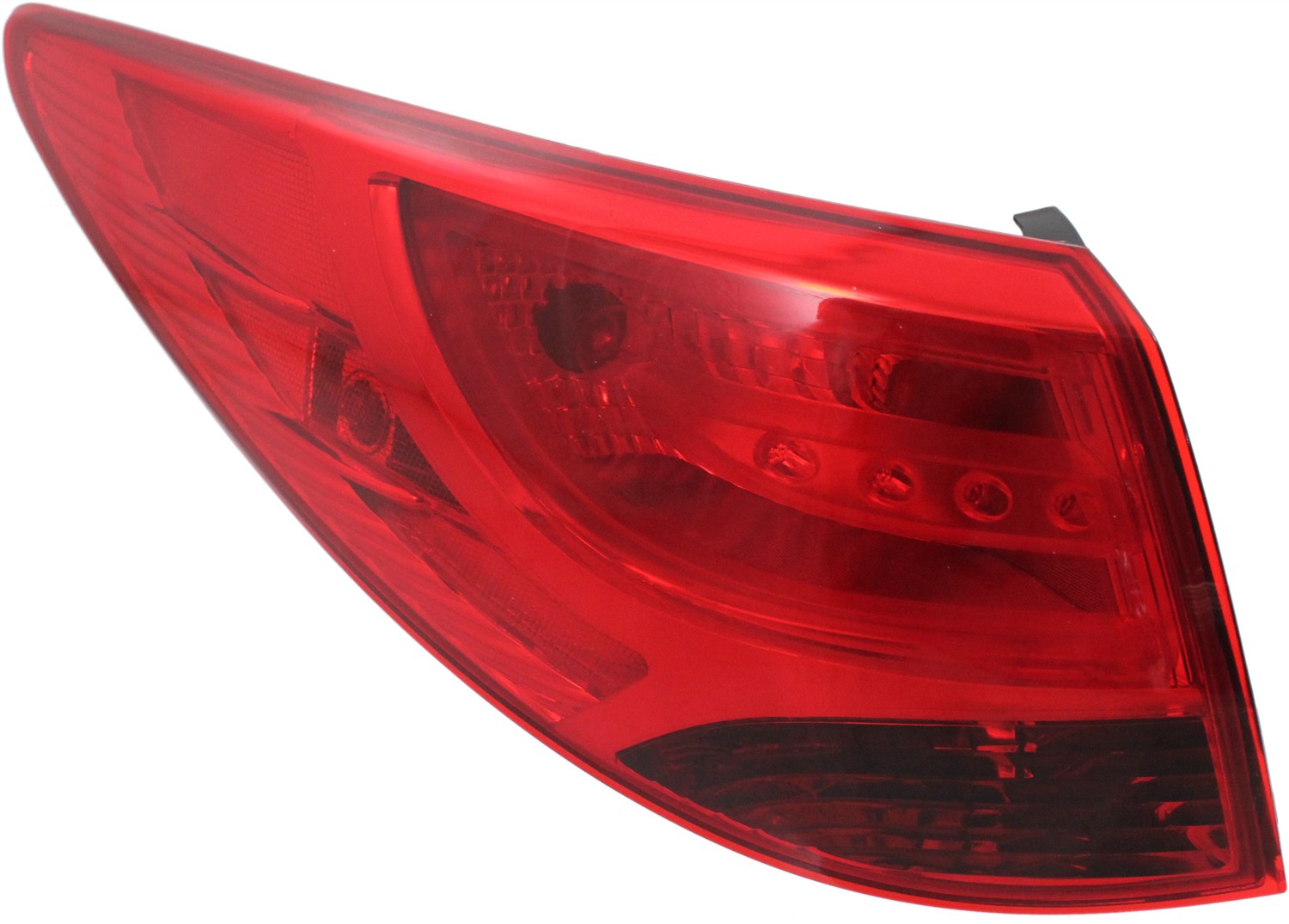 AM TUCSON 10-15 TAIL LAMP LH Outer Assembly Halogen Bulb Type 14-15 SKU REPH730170 Partslink HY2804118 OEM 924012S050