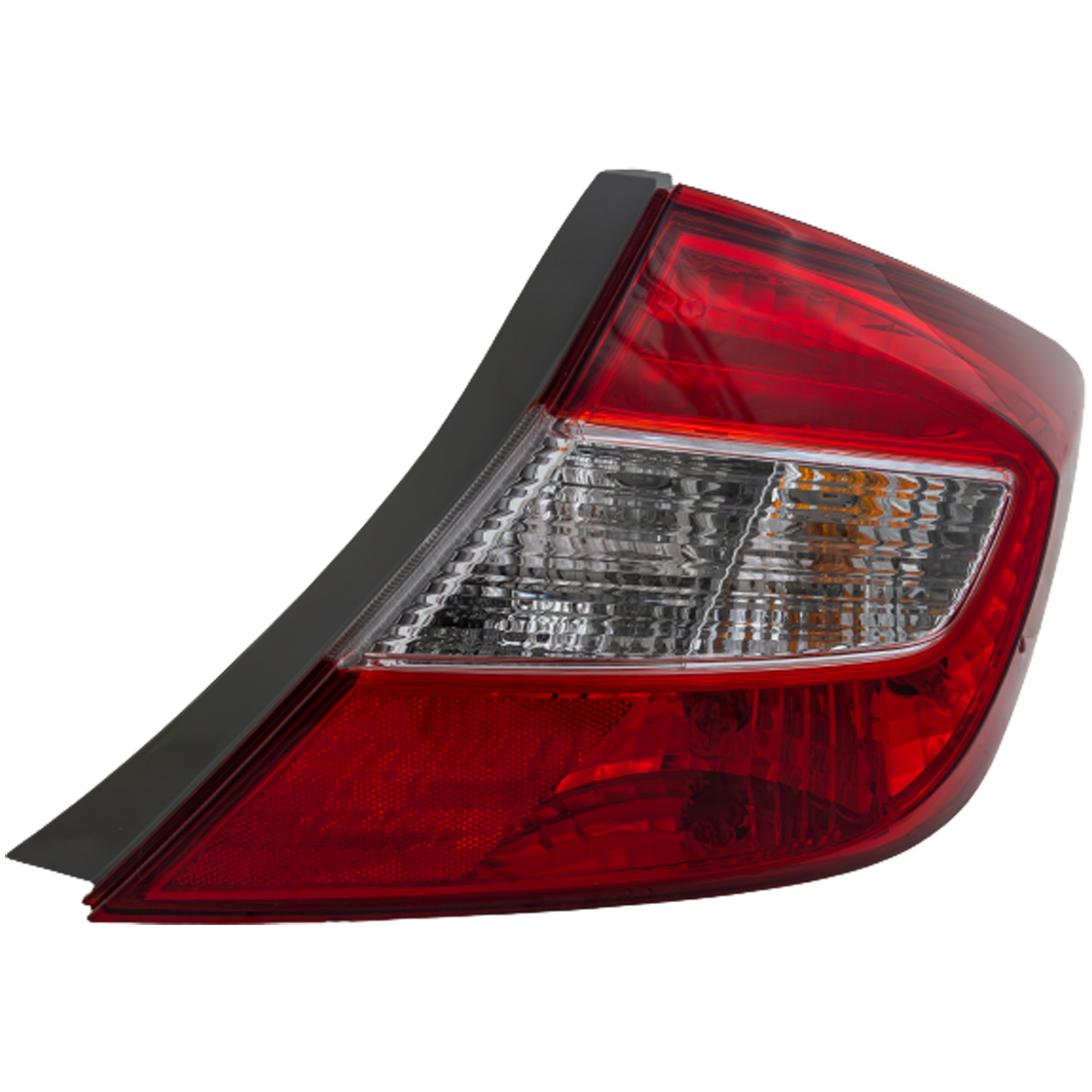 AM CIVIC 12-12 TAIL LAMP RH Assembly Sedan Exc. Hybrid Models CAPA SKU REPH730173Q Partslink HO2801180C OEM 33500TR0A01