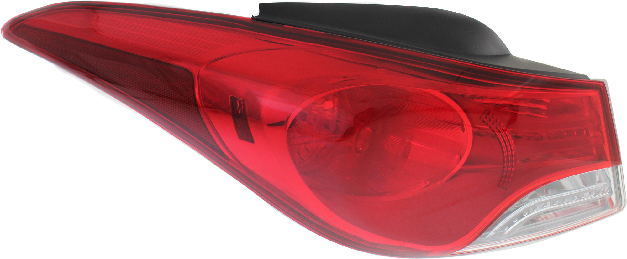 AM ELANTRA ELANTRA COUPE 11-13 TAIL LAMP LH Outer Assembly Halogen Sedan Korea Built Vehicle SKU REPH730198 Partslink HY2804120 OEM 924013X050