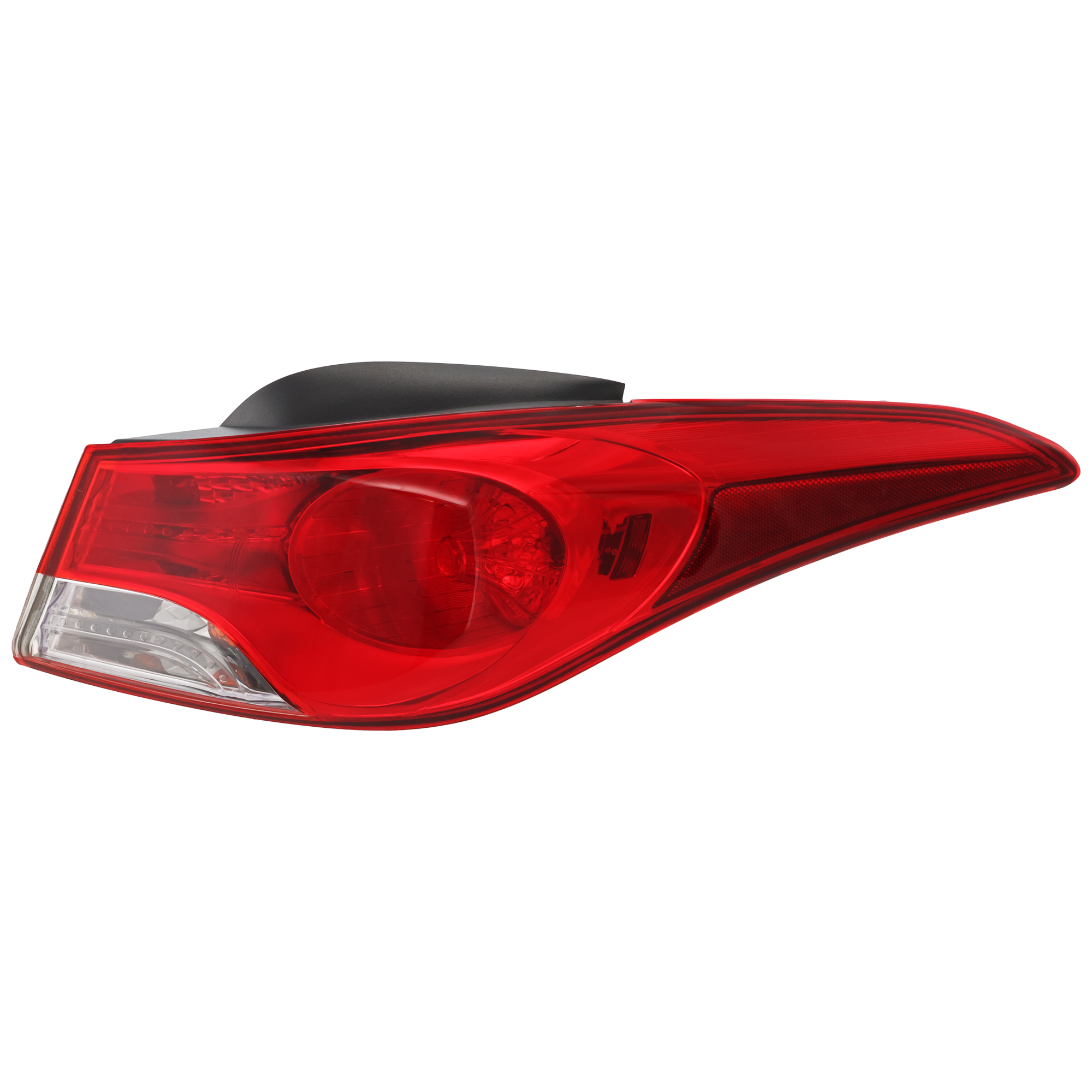 AM ELANTRA 11-13 TAIL LAMP RH Outer Assembly Halogen Sedan USA Built Vehicle SKU REPH730319 Partslink HY2805119 OEM 924023Y000