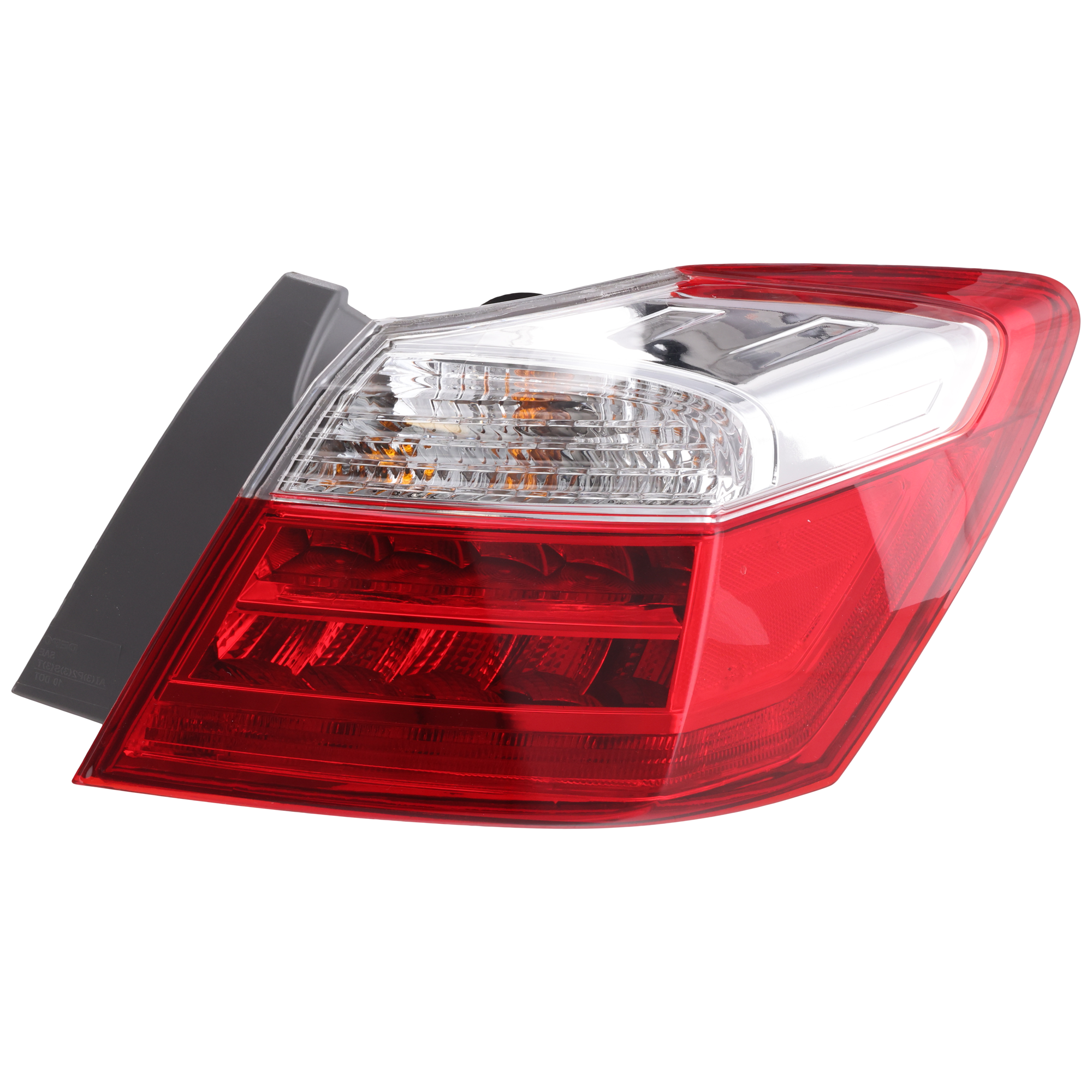 AM ACCORD 13-15 TAIL LAMP RH Outer Assembly EX L Touring Models Exc. Hybrid Model Sedan CAPA SKU REPH730331Q Partslink HO2805103C OEM 33500T2AA12