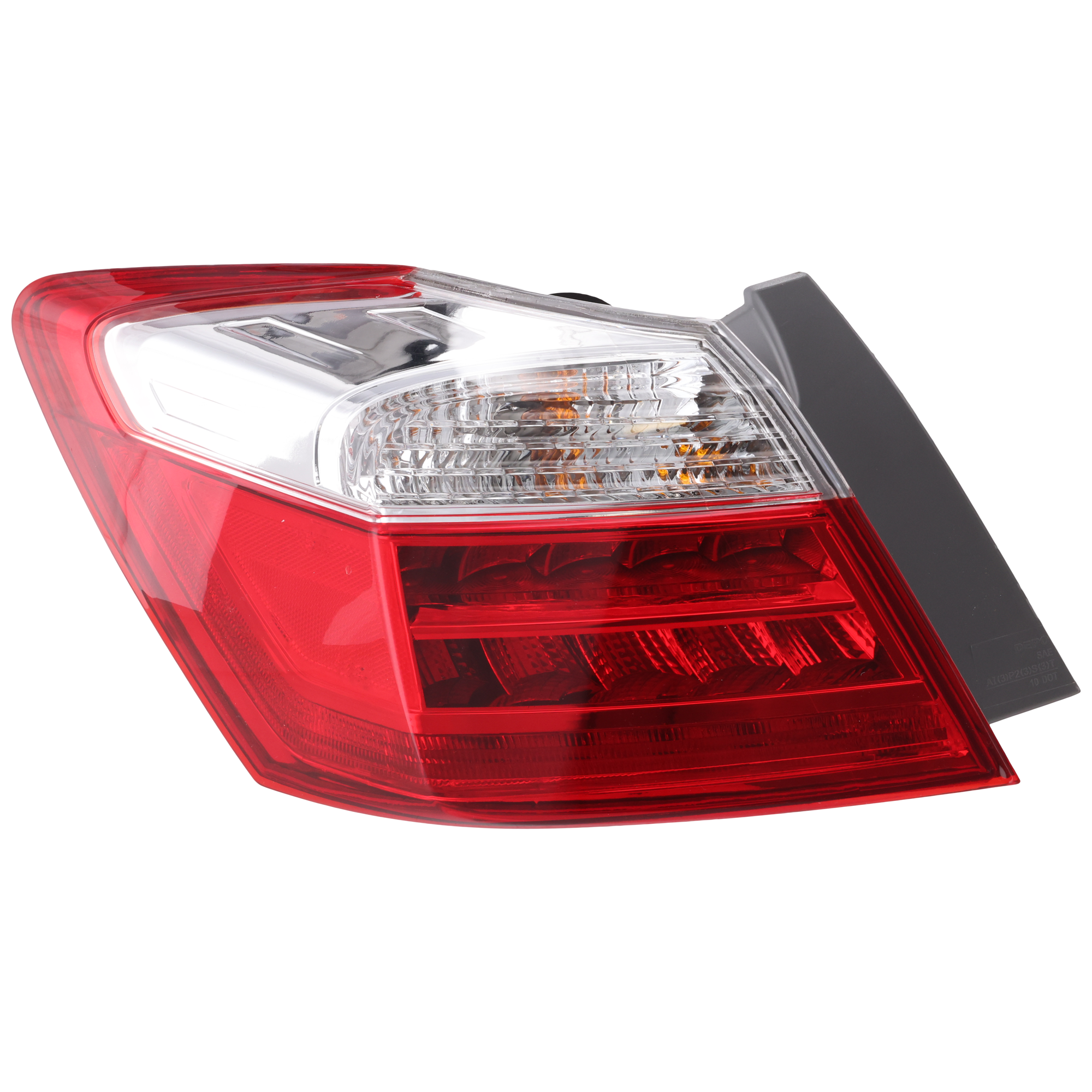 AM ACCORD 13-15 TAIL LAMP LH Outer Assembly EX L Touring Models Exc. Hybrid Model Sedan SKU REPH730332 Partslink HO2804103 OEM 33550T2AA12