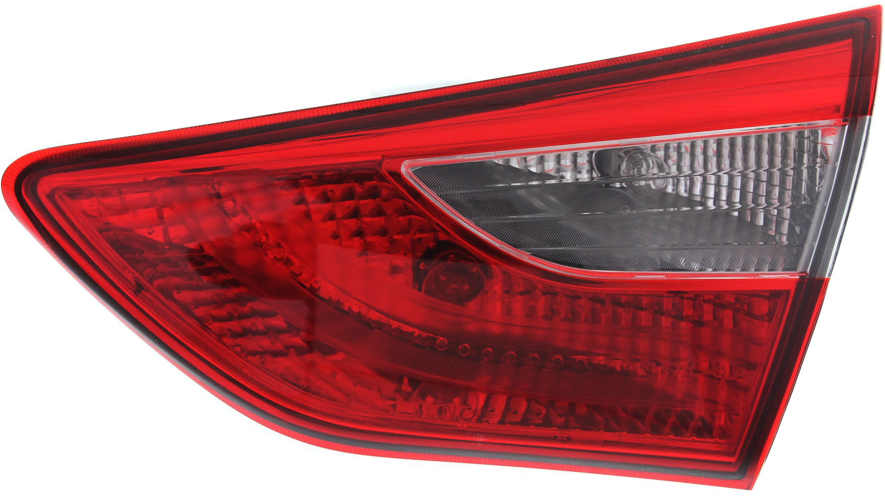AM ELANTRA GT 13-17 TAIL LAMP RH Inner Assembly Halogen Bulb Type SKU REPH730333 Partslink HY2803123 OEM 92404A5000